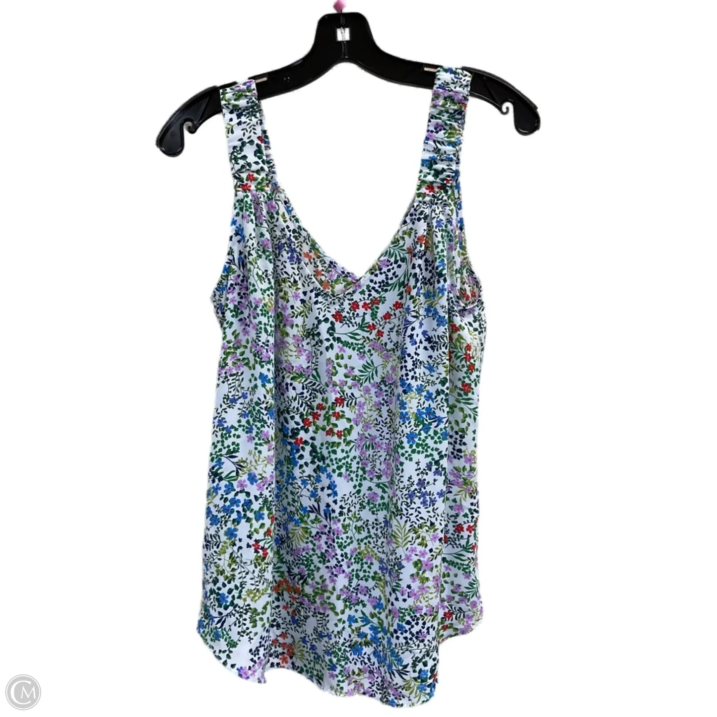 Top Sleeveless By Cabi In Multi-colored, Size: M