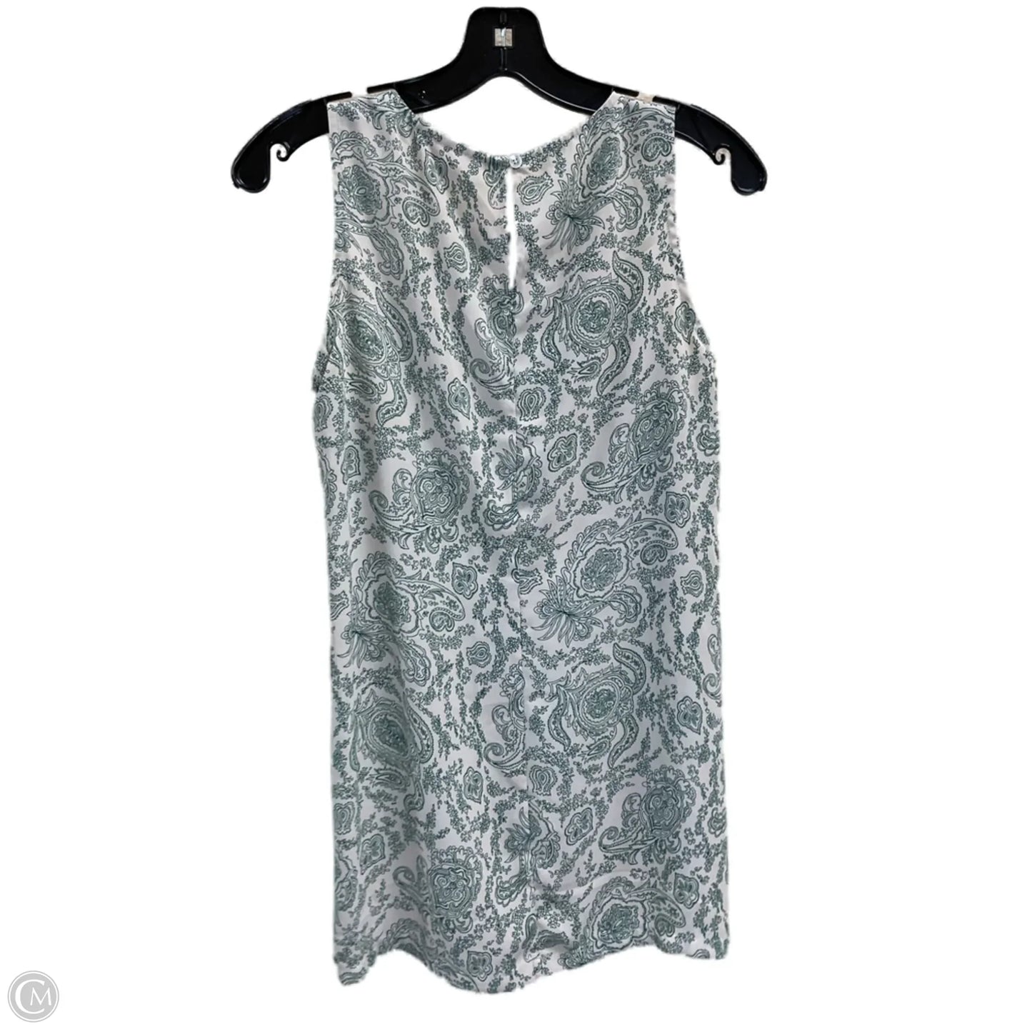 Top Sleeveless By Philosophy In Green, Size: Xs