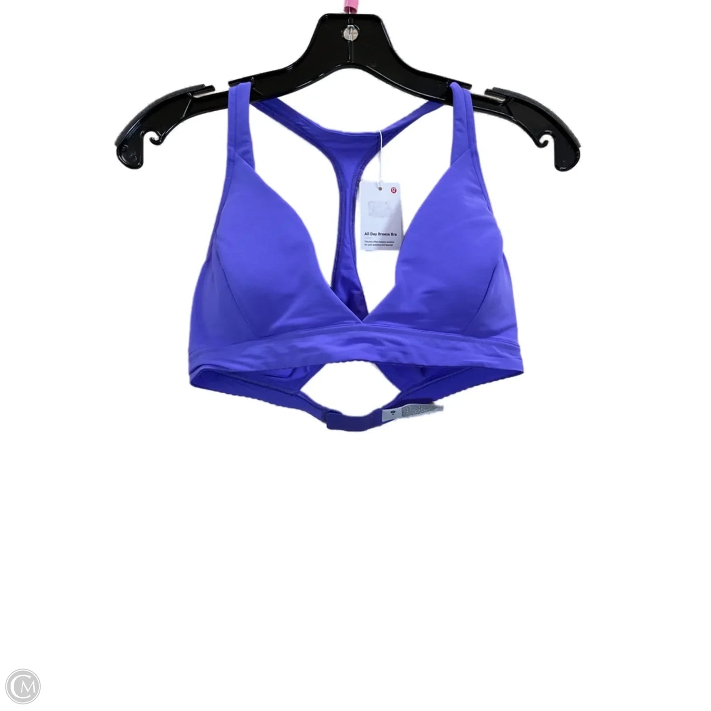 Athletic Bra By Lululemon In Blue, Size: M