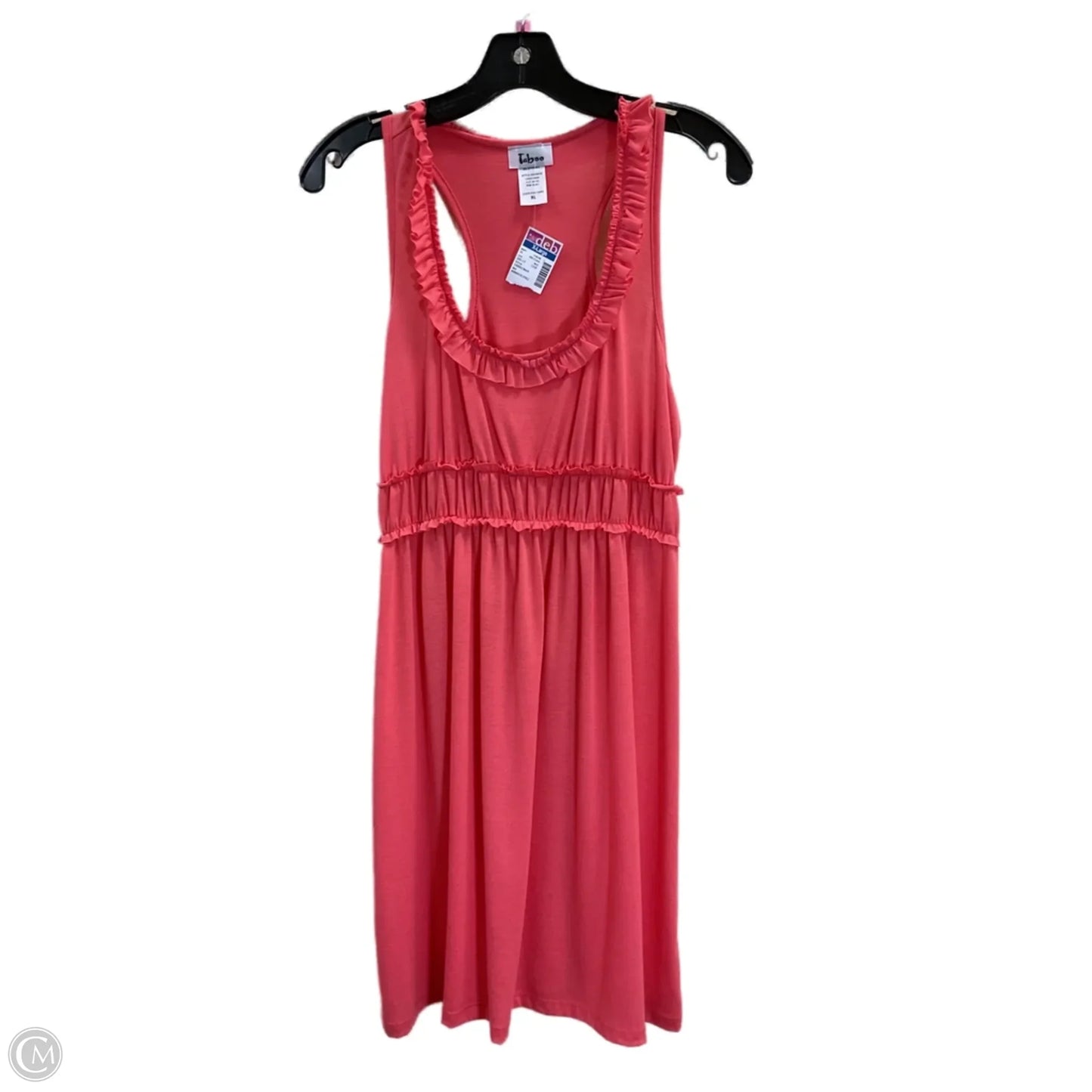 Dress Casual Short By Tacera In Orange, Size: Xl