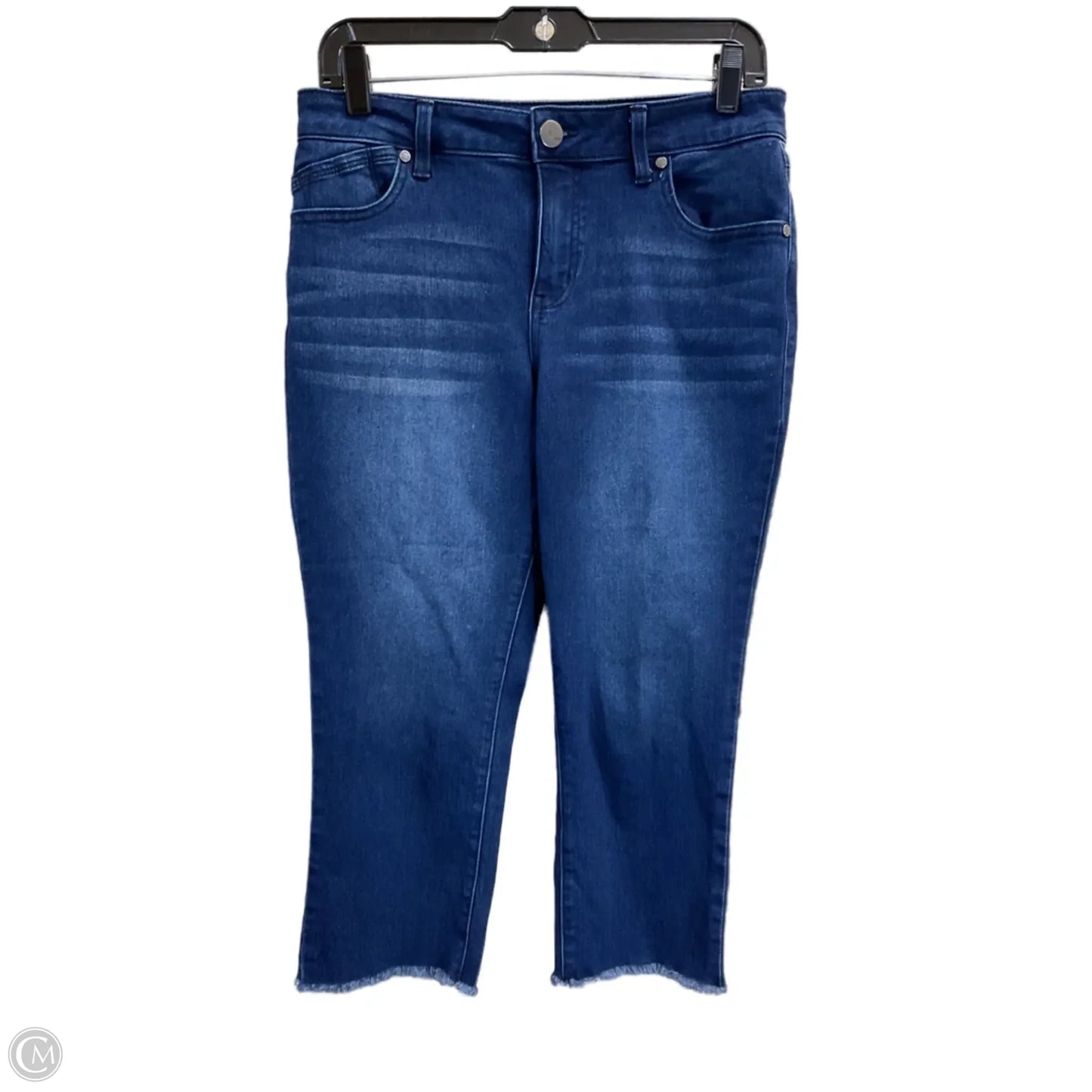 Capris By 1822 Denim In Blue Denim, Size: 10