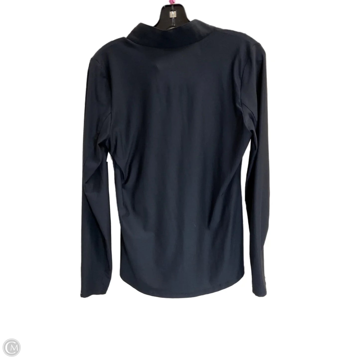 Top Long Sleeve By Tribal In Black, Size: S