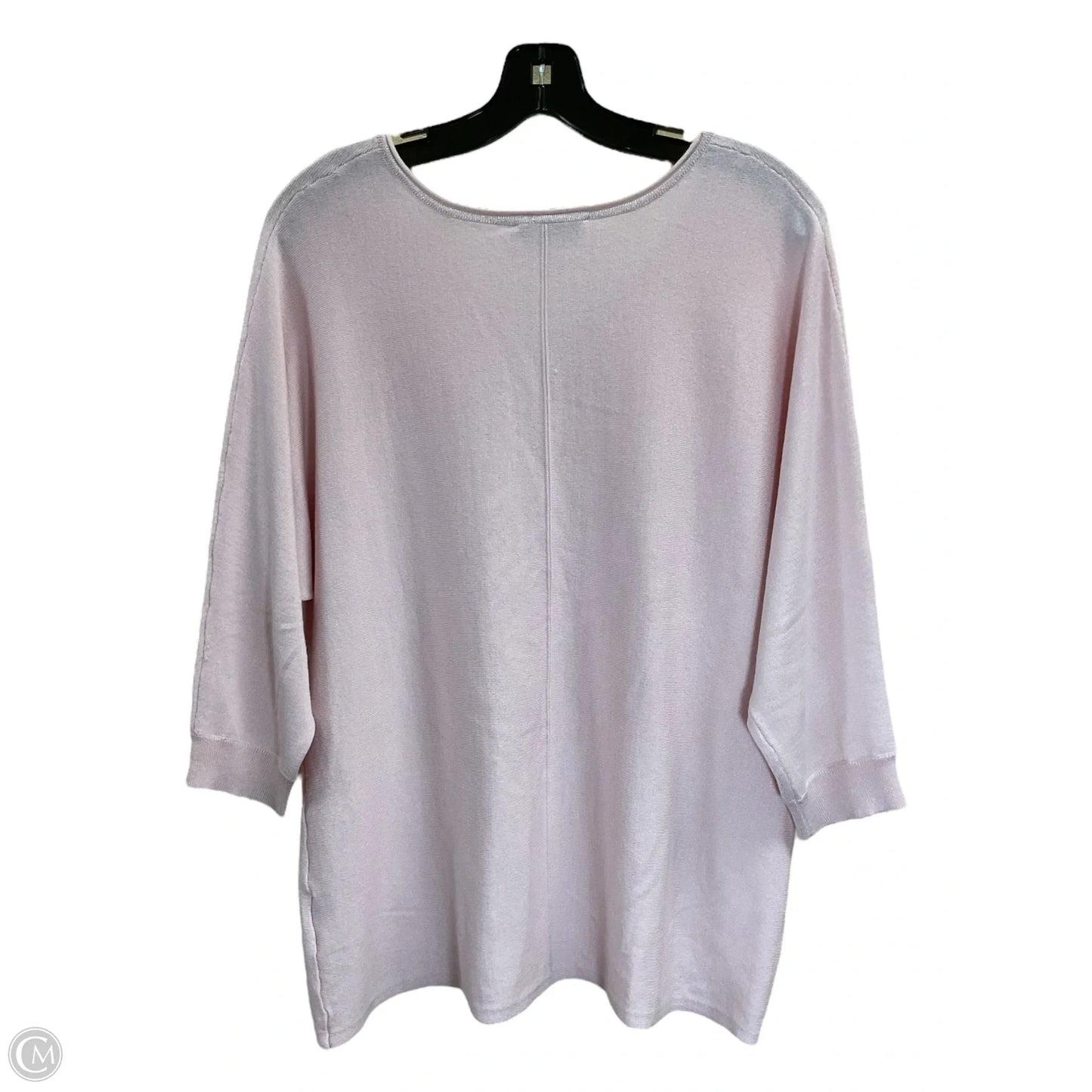 Sweater By Christopher And Banks In Pink, Size: L