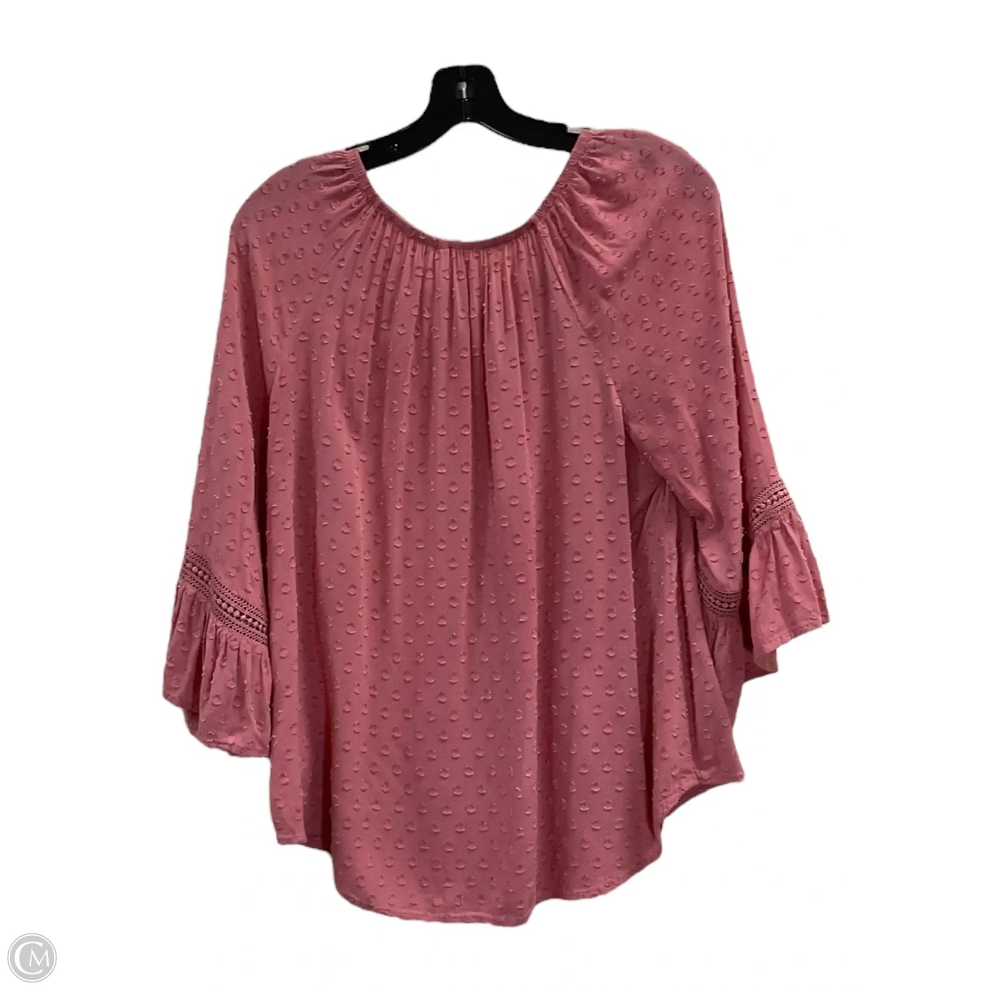 Top Short Sleeve By Cupio In Peach, Size: M