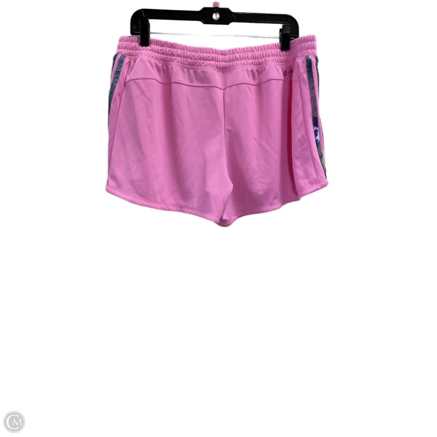 Athletic Shorts By Adidas In Pink, Size: Xl