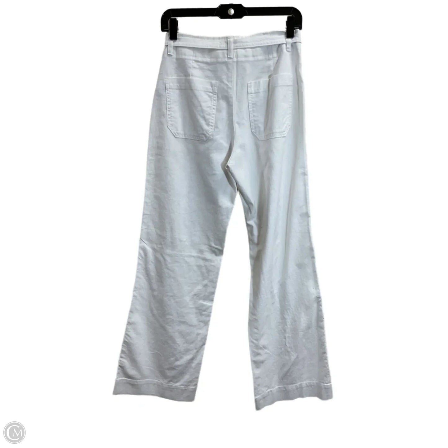 Pants Wide Leg By Gap In White, Size: 2