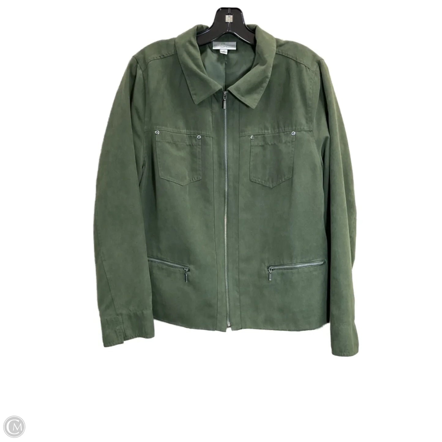 Jacket Other By Studio Works In Green, Size: 16
