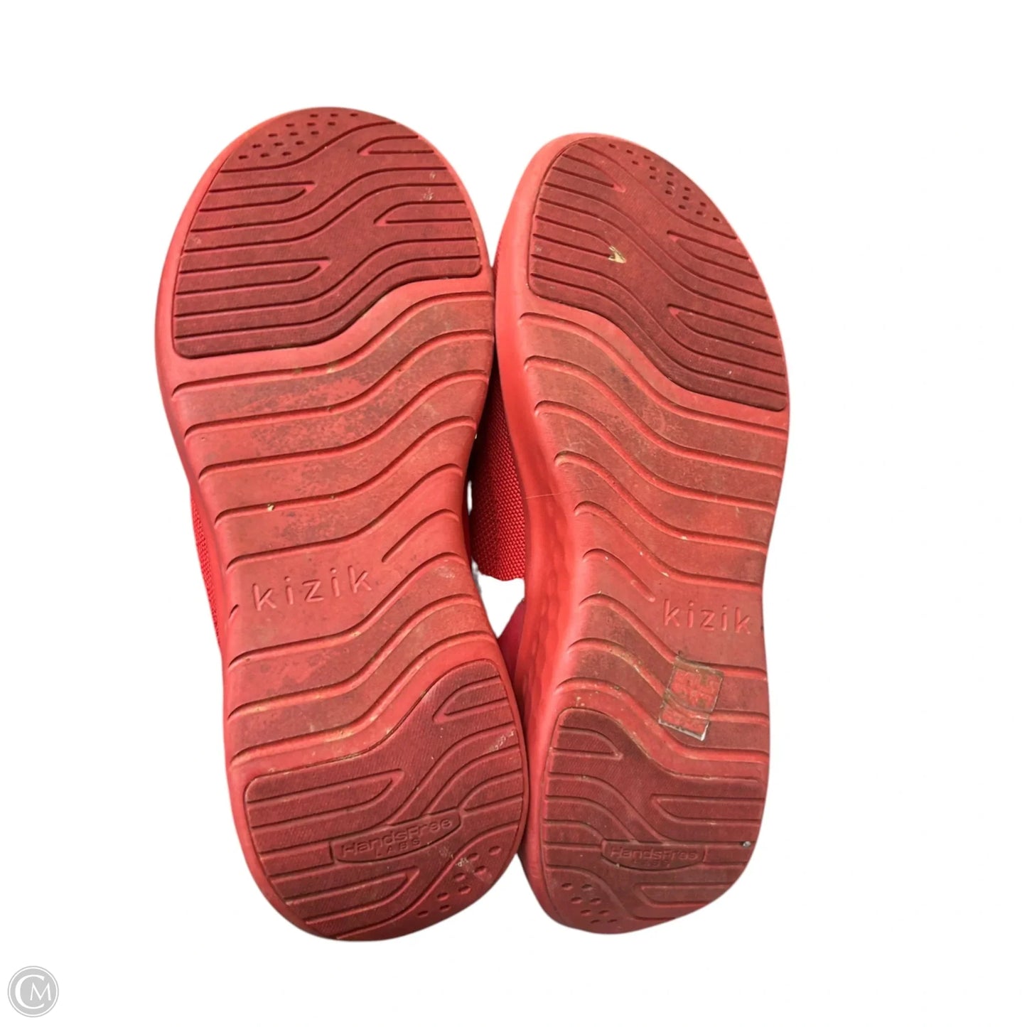 Shoes Athletic By Kizik In Red, Size: 10.5