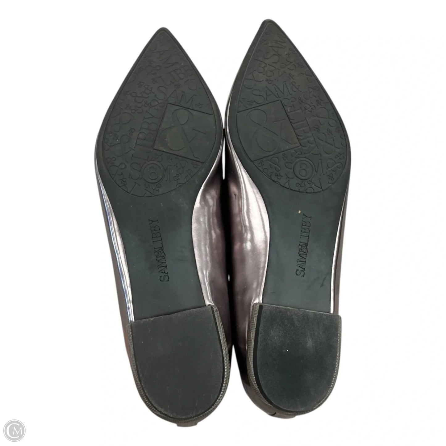 Shoes Flats By Sam And Libby In Grey, Size: 8