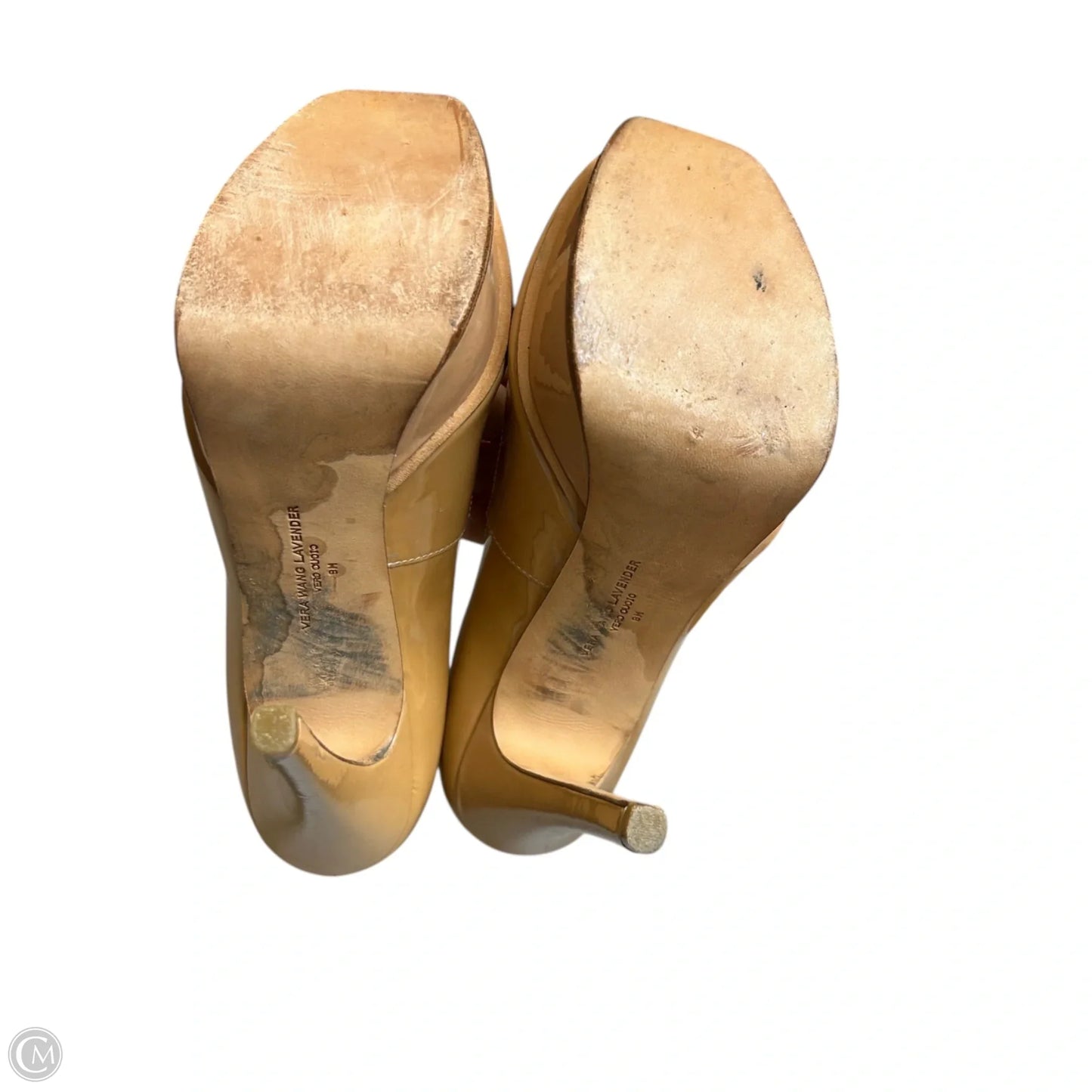 Shoes Designer By Vera Wang In Beige, Size: 8