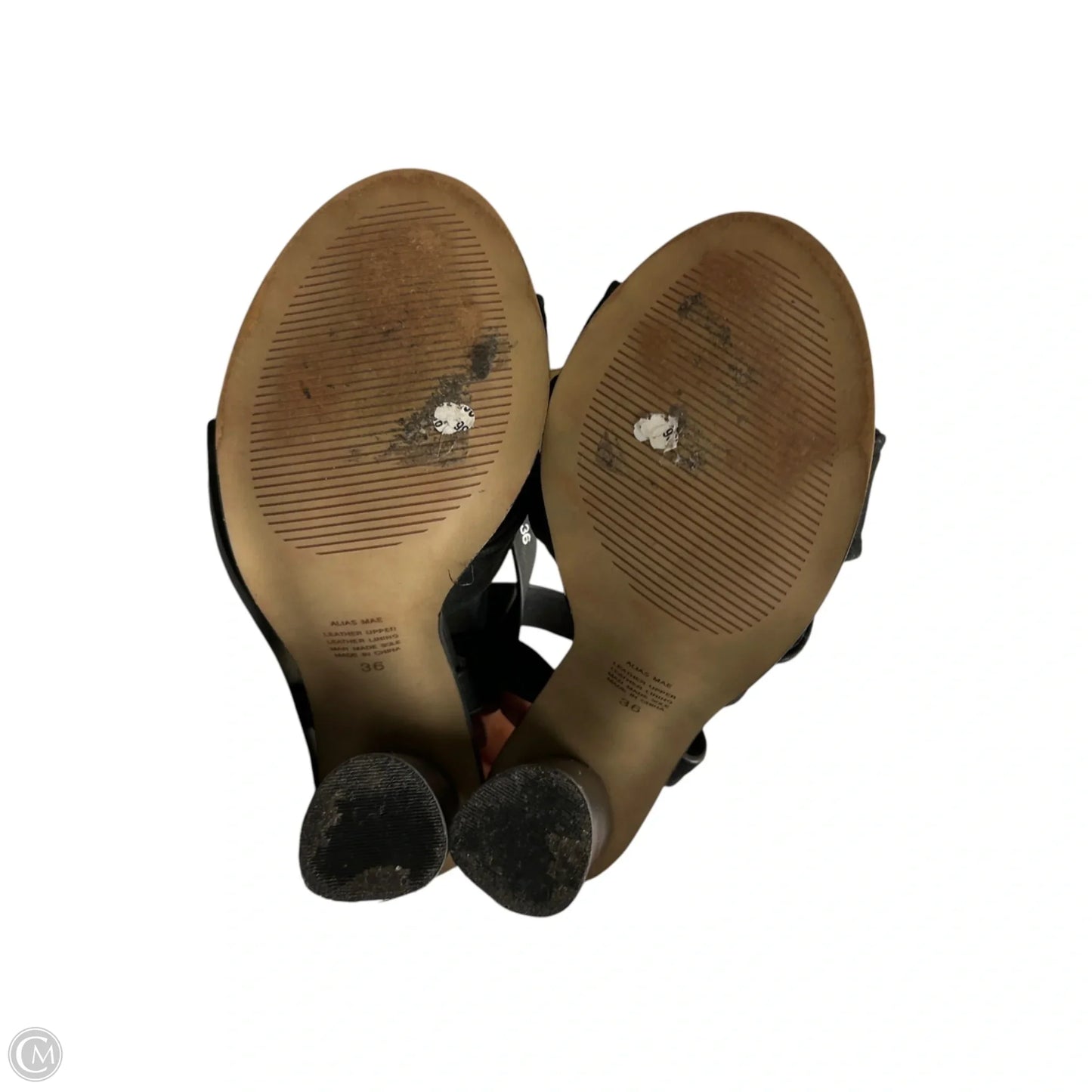 Shoes Heels Block By Alias Mae In Black, Size: 5.5