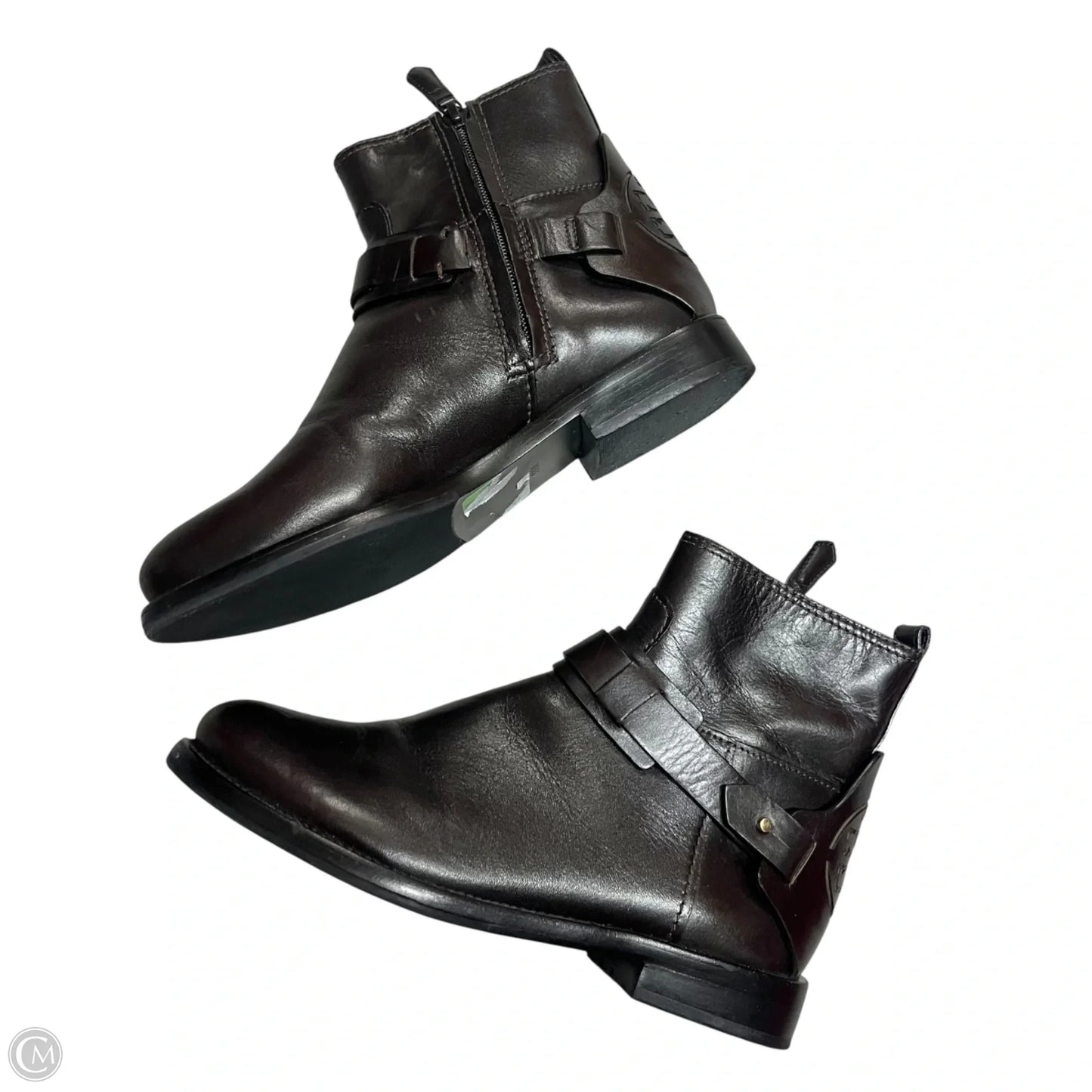 Boots Designer By Tory Burch In Brown, Size: 5.5