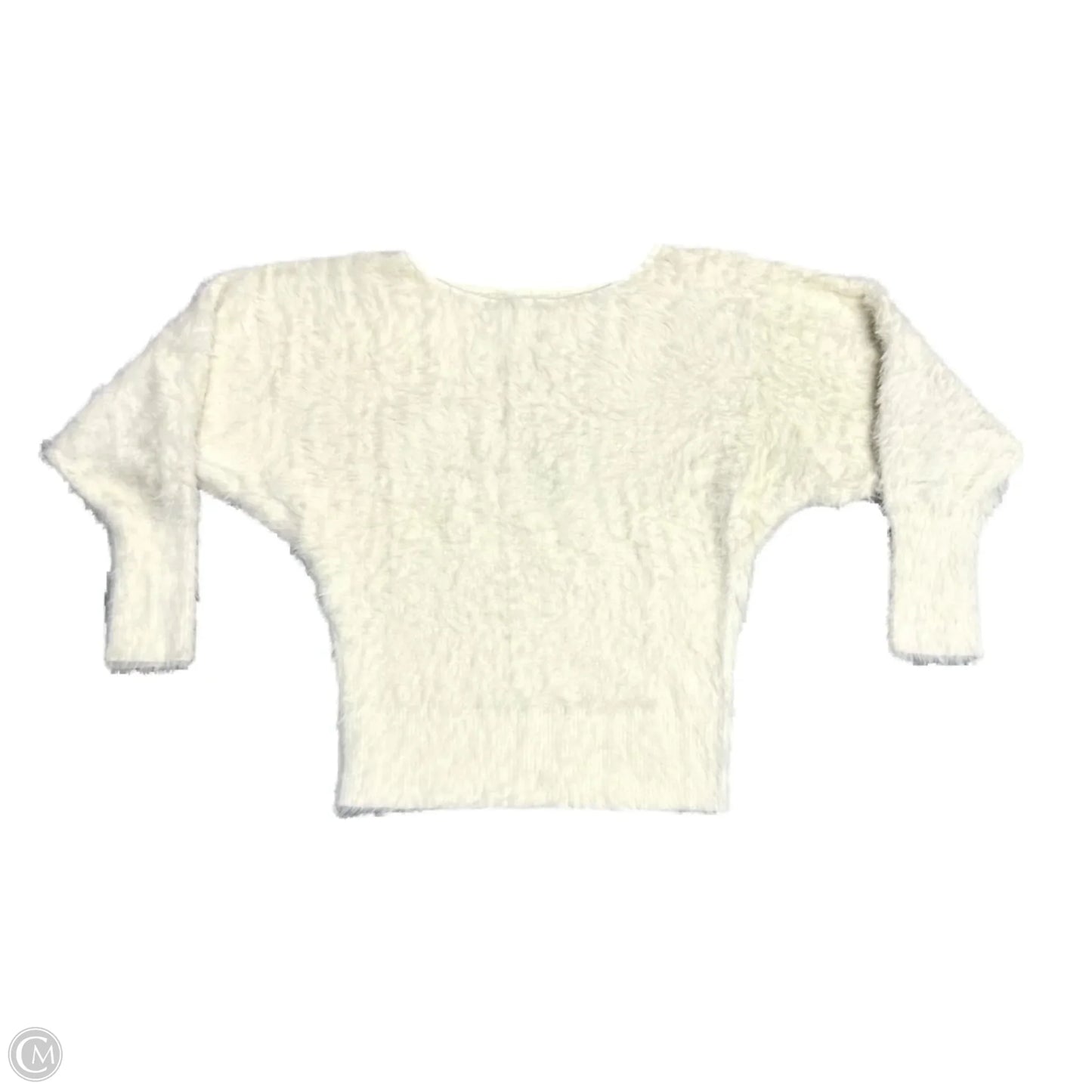 Sweater By Anthropologie In Cream, Size: M