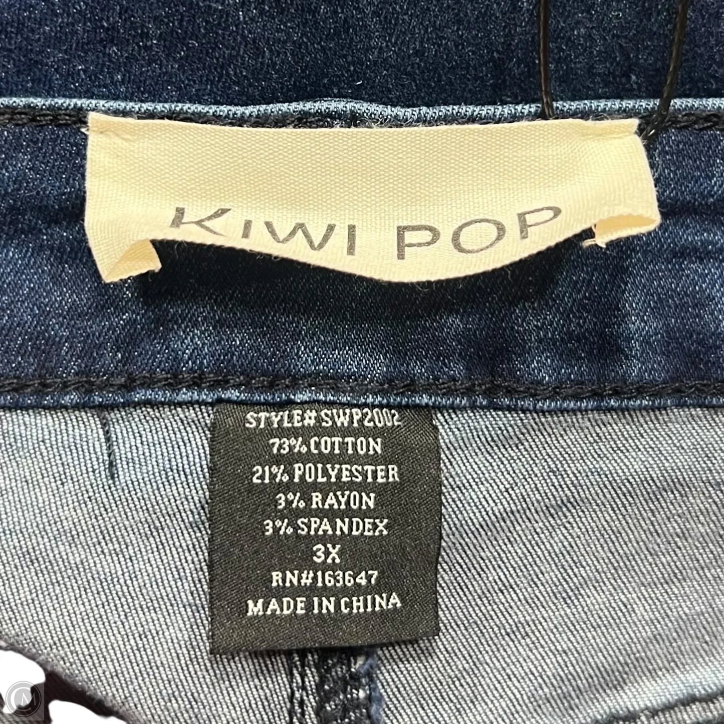 Jeans Flared By Fashion Nova In Blue Denim, Size: 3x