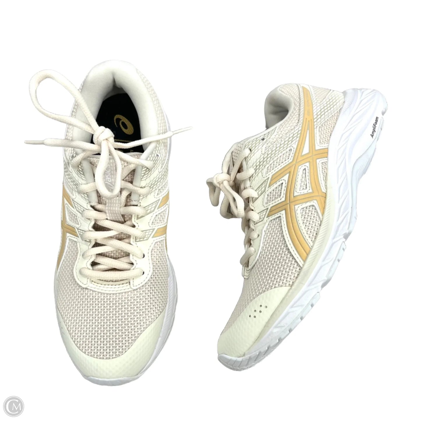 Shoes Athletic By Asics In Cream, Size: 7.5
