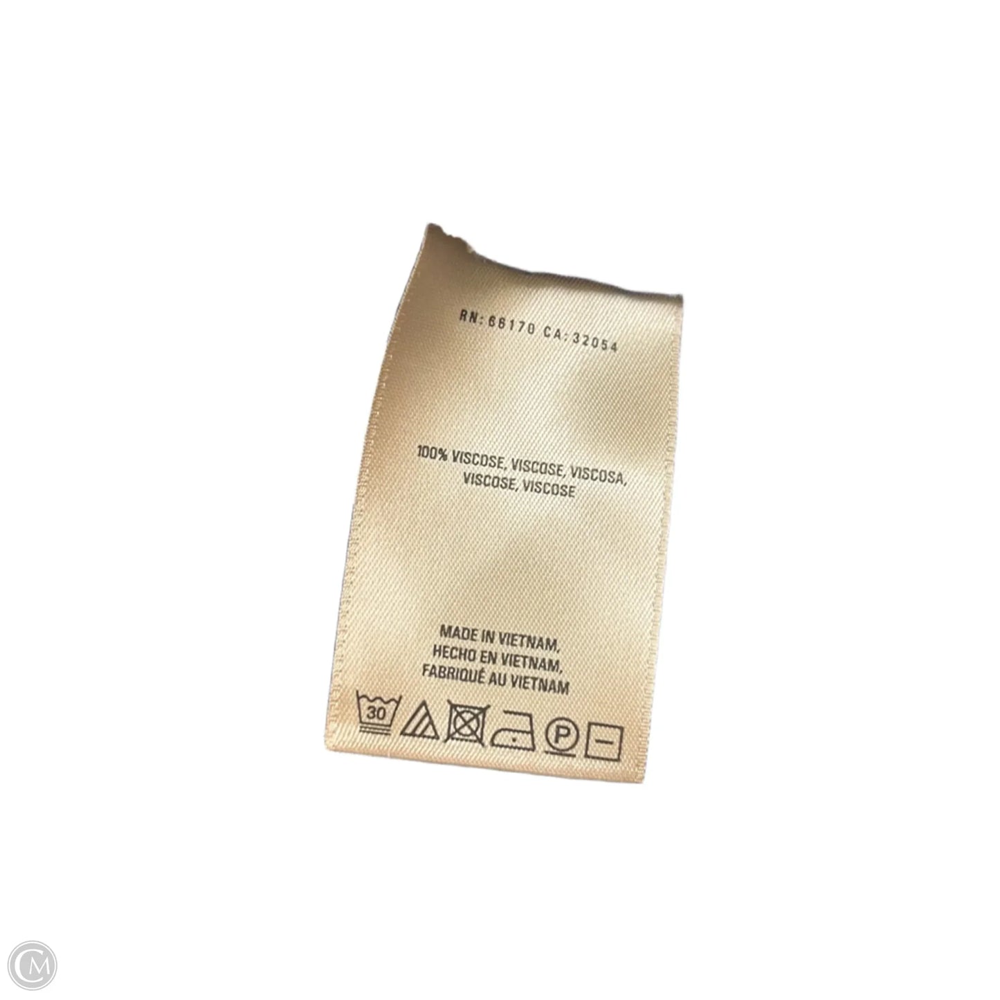 Top Sleeveless By Maeve In Polkadot Pattern, Size: S