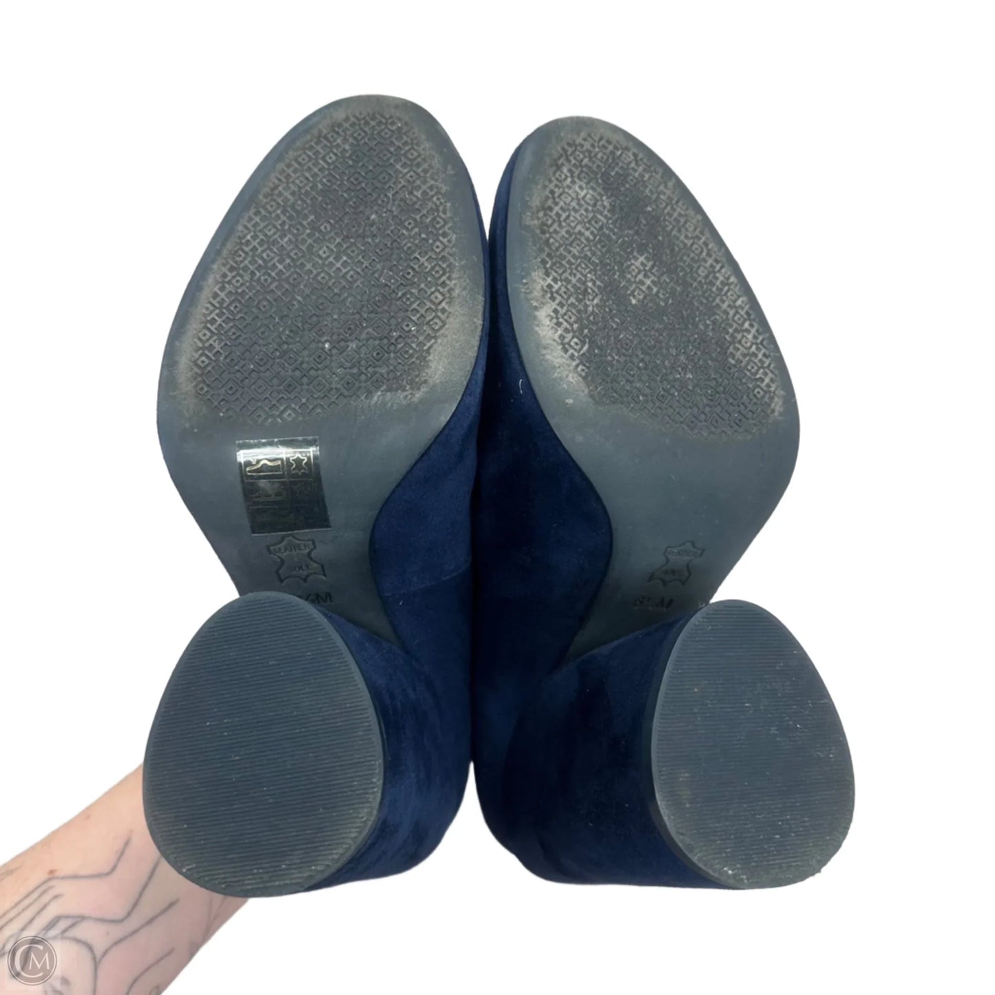 Shoes Designer By Tory Burch In Navy, Size: 6.5