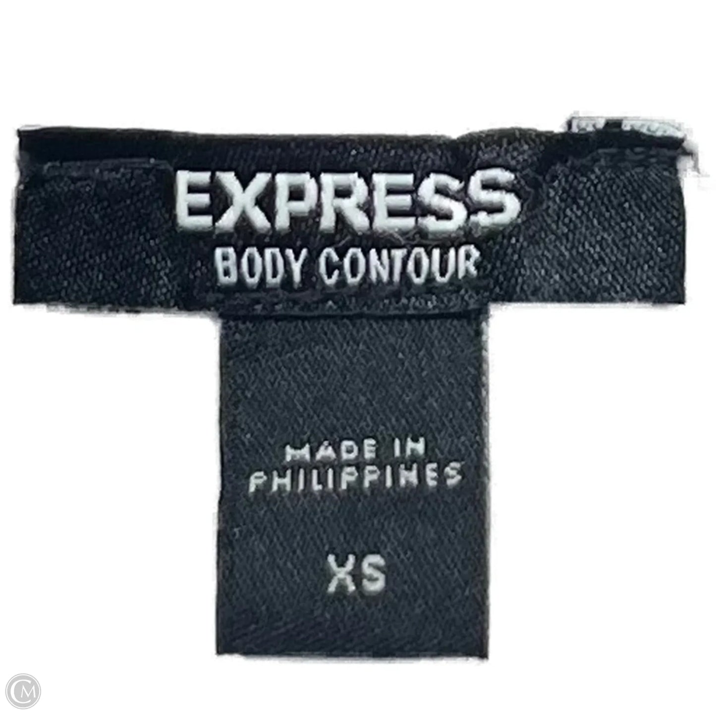 Top Short Sleeve By Express In White, Size: Xs