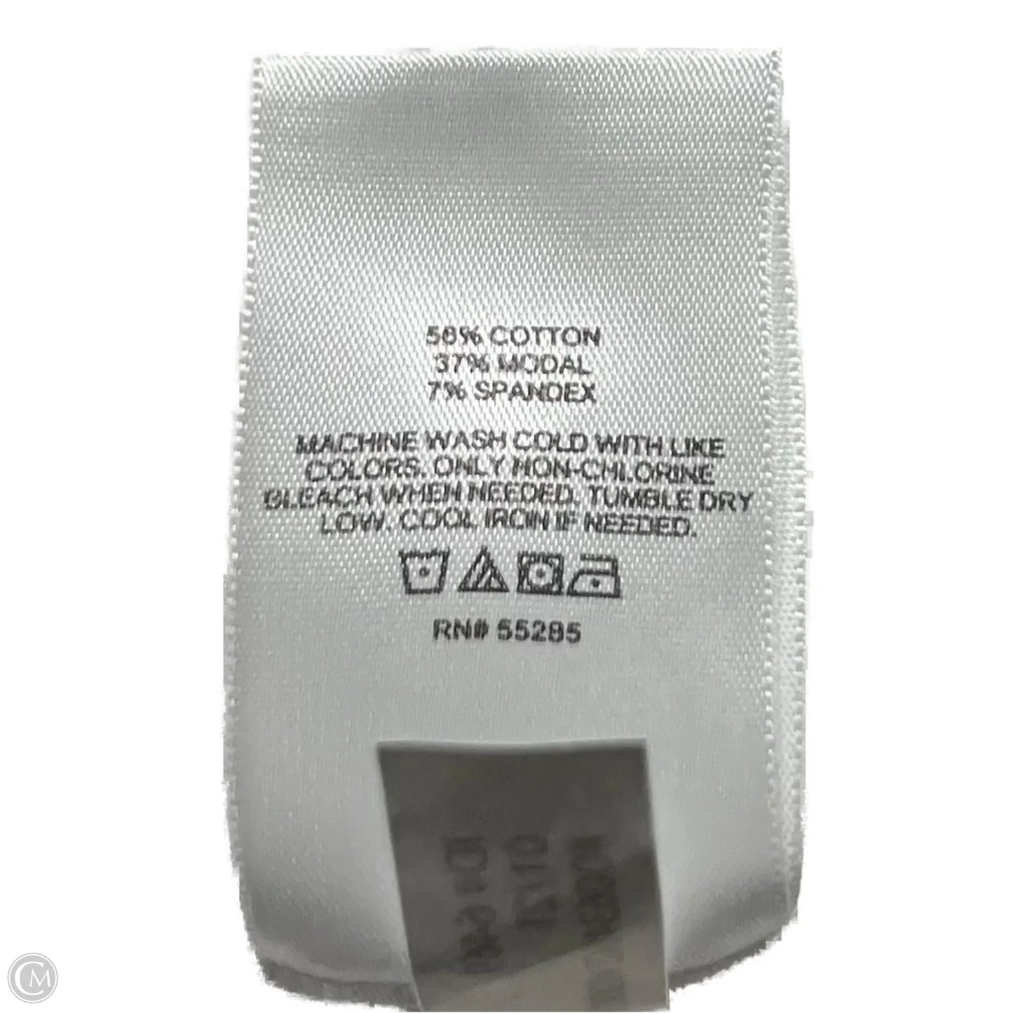 Top Short Sleeve By Express In White, Size: Xs