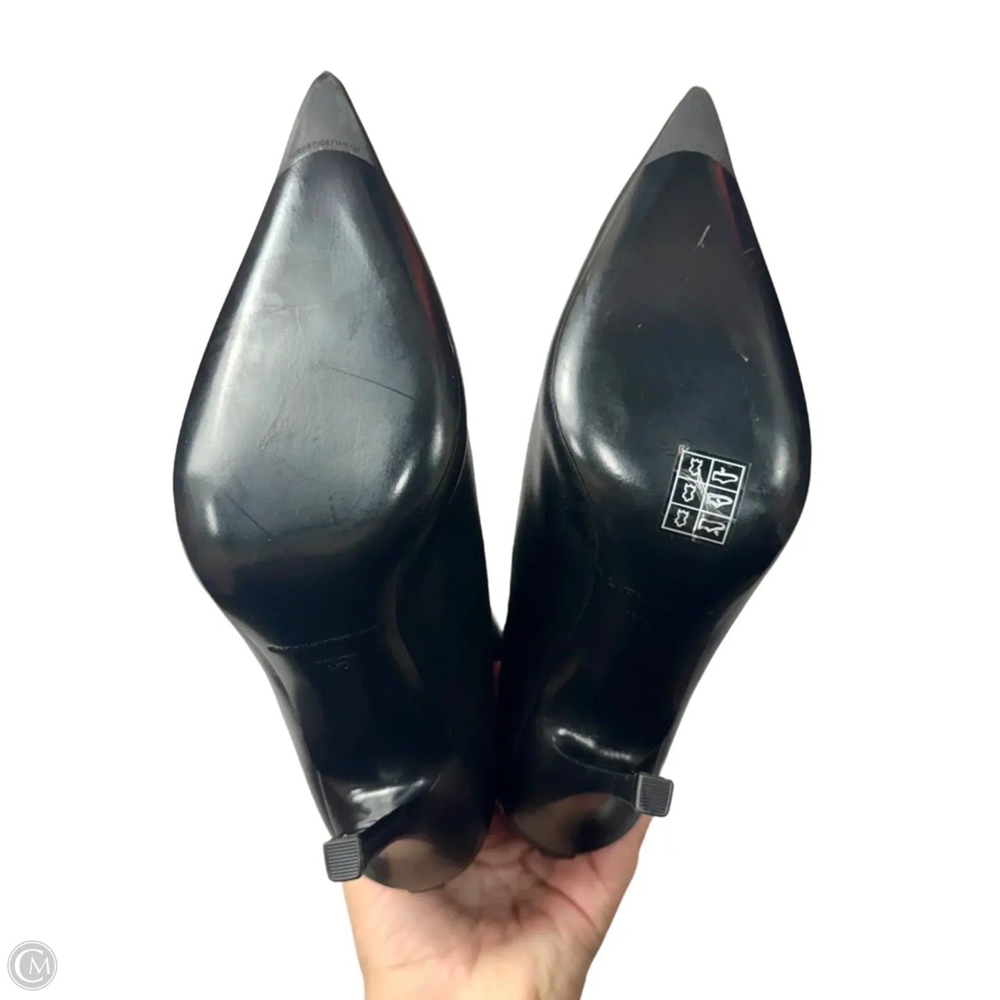 Boots Luxury Designer By Alexander Wang In Black, Size: 5.5