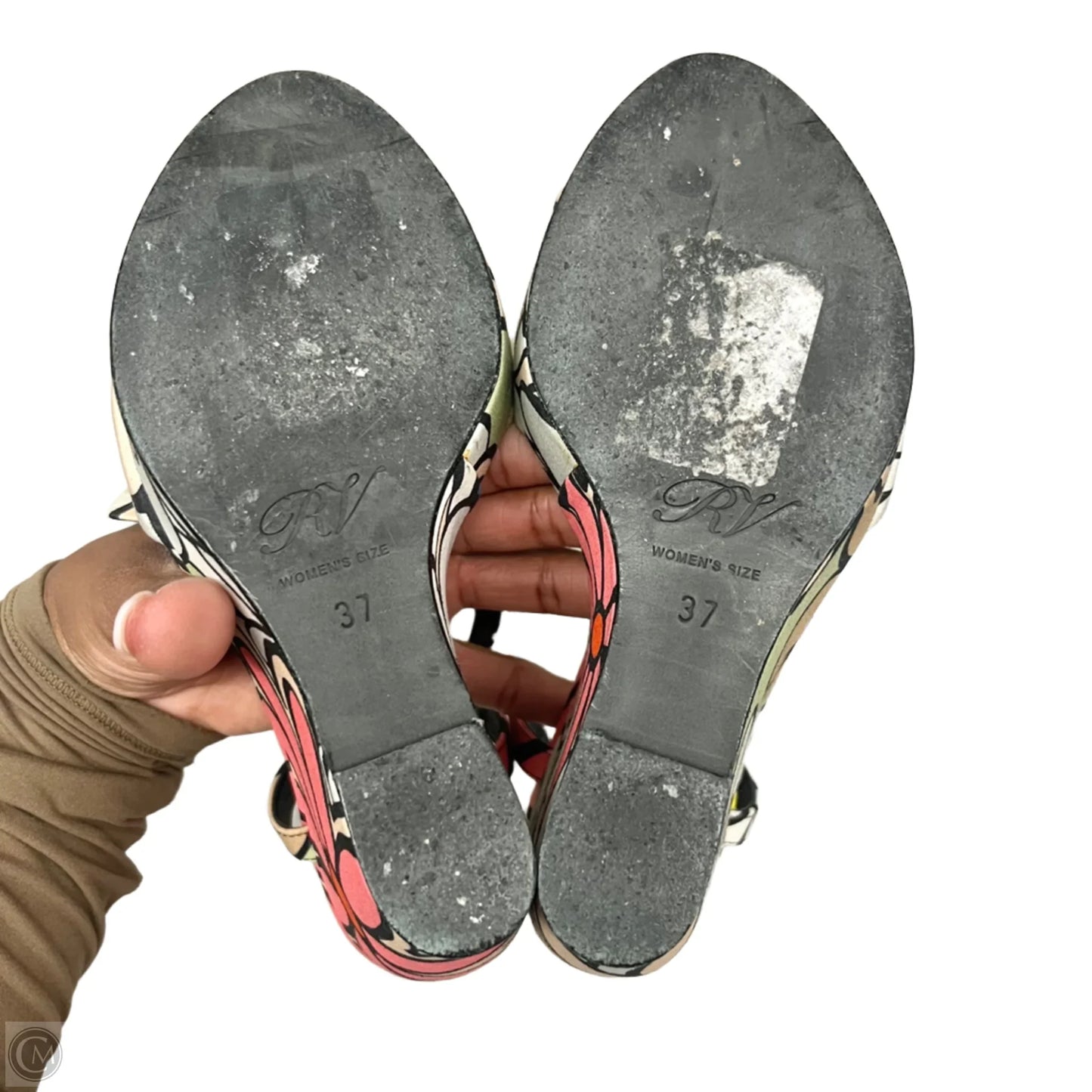 Sandals Designer By Roger Vivier In Multi-colored, Size: 6.5