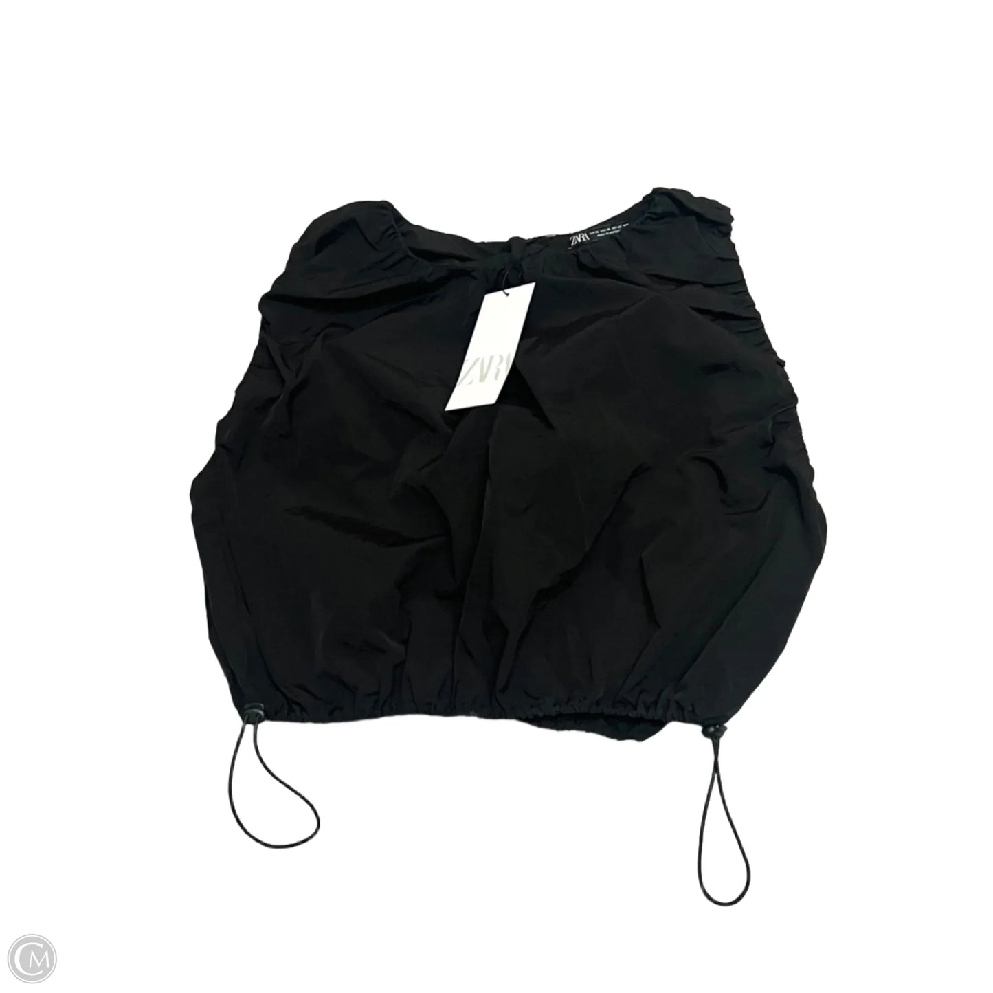 Top Sleeveless By Zara In Black, Size: Xl