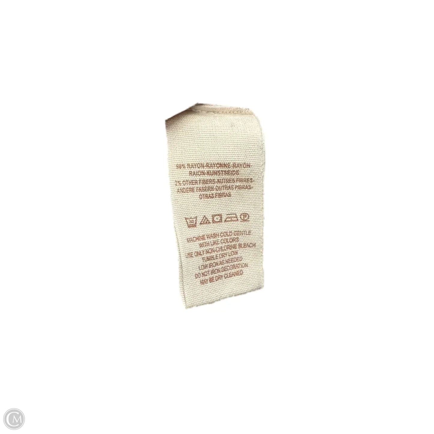 Top Long Sleeve By Free People In Plaid Pattern, Size: S