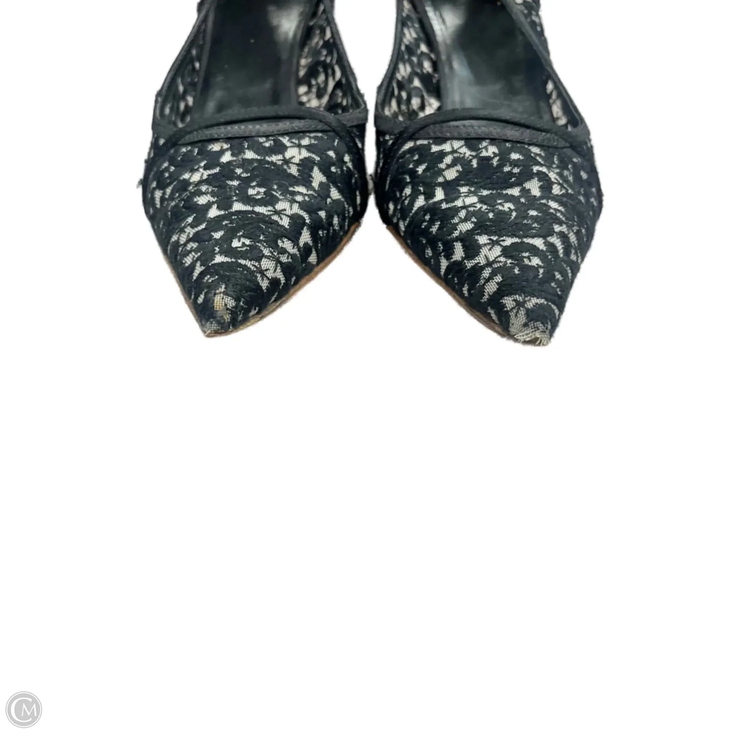 Shoes Luxury Designer By Miu Miu In Black, Size: 10.5