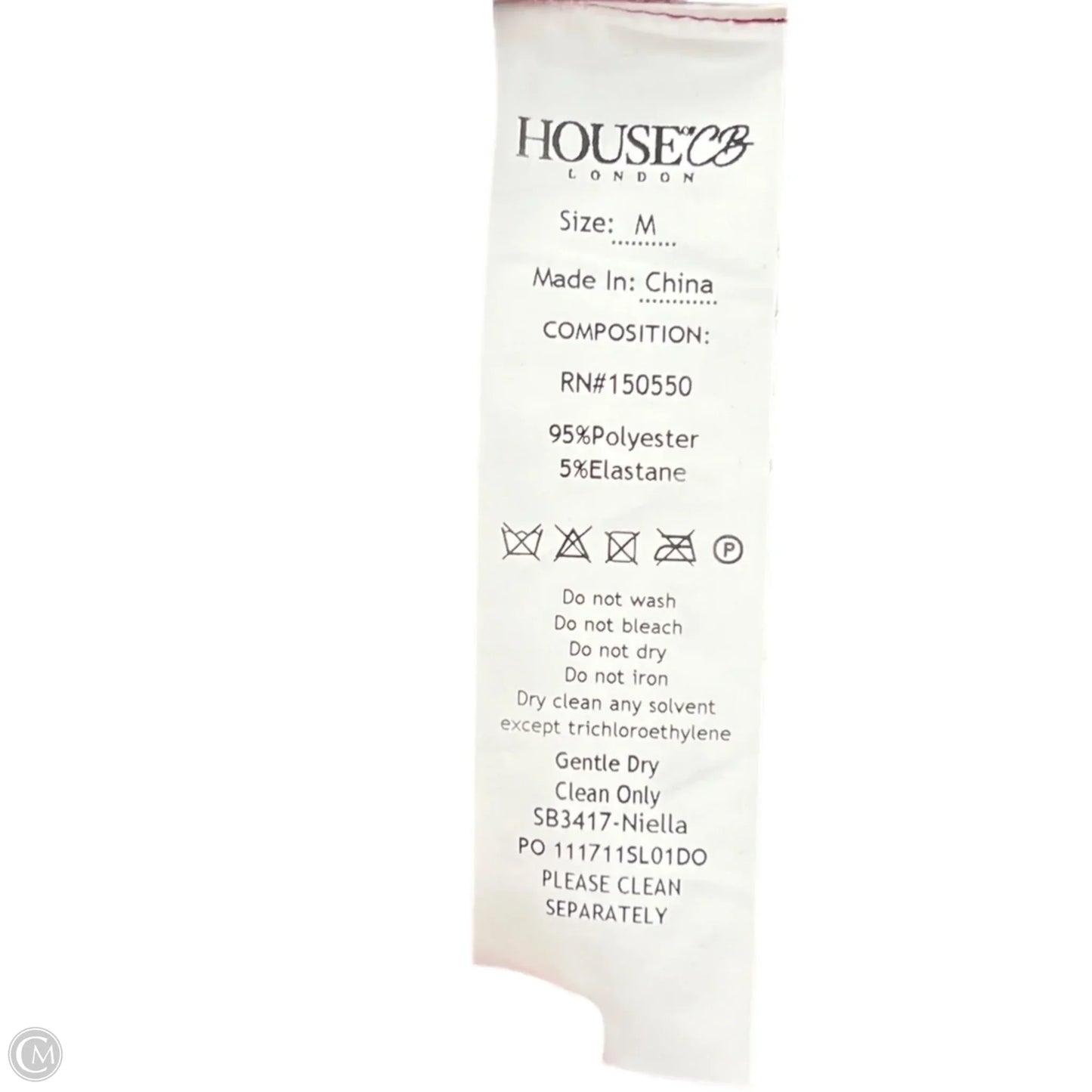 Pants Set 2pc By House of CB In Pink & Red, Size: 8