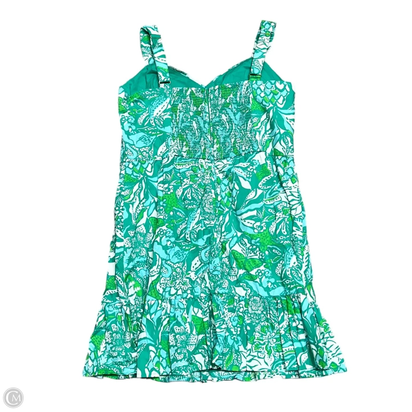 Dress Designer By Lilly Pulitzer In Green, Size: L