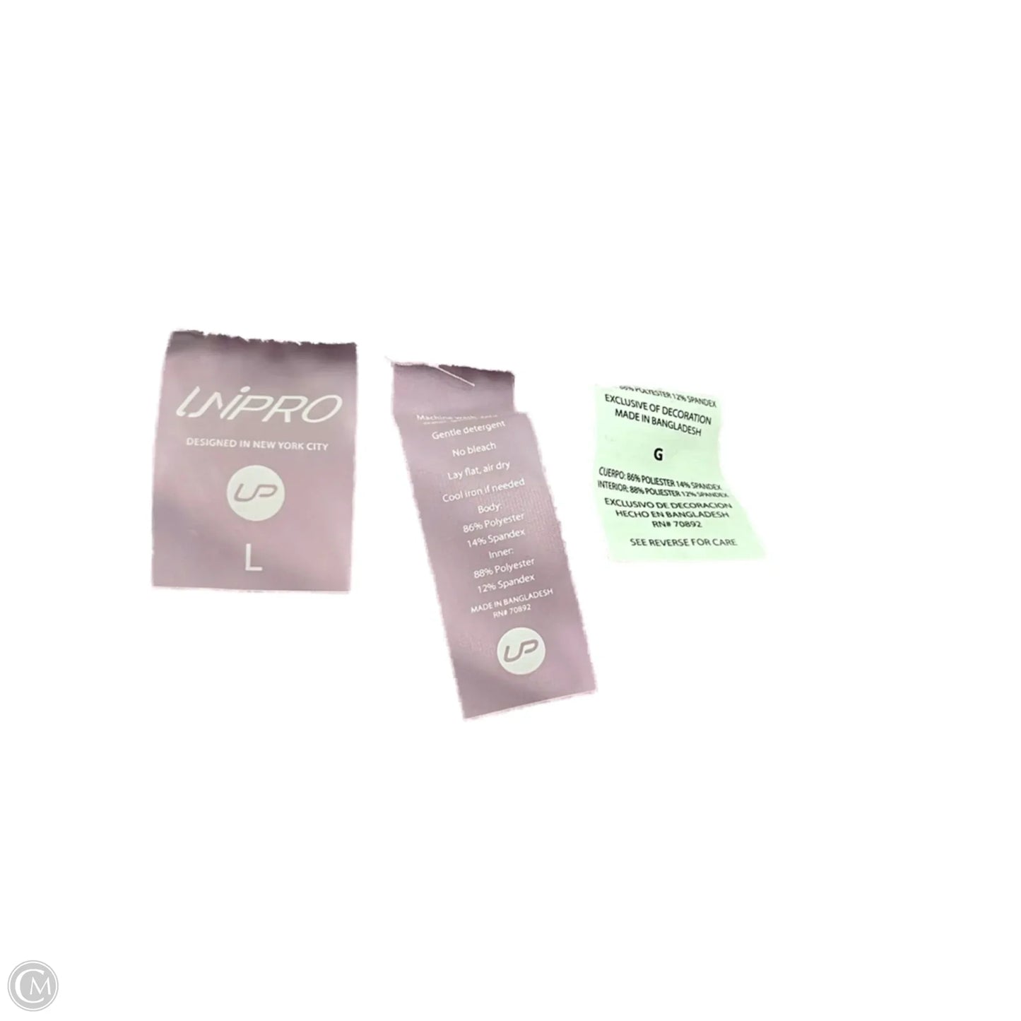 Athletic Shorts By Unipro Sports In Purple, Size: 12