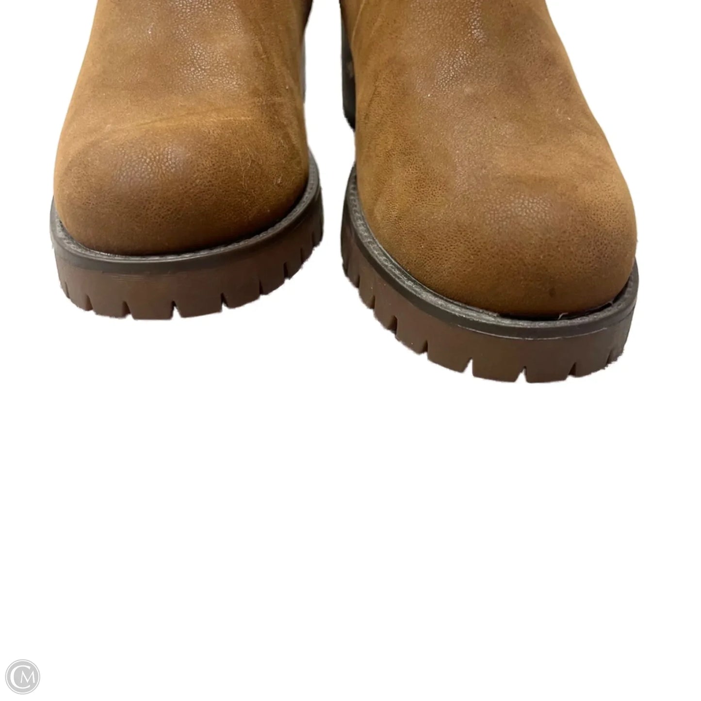 Boots Knee Heels By Maurices In Brown, Size: 9