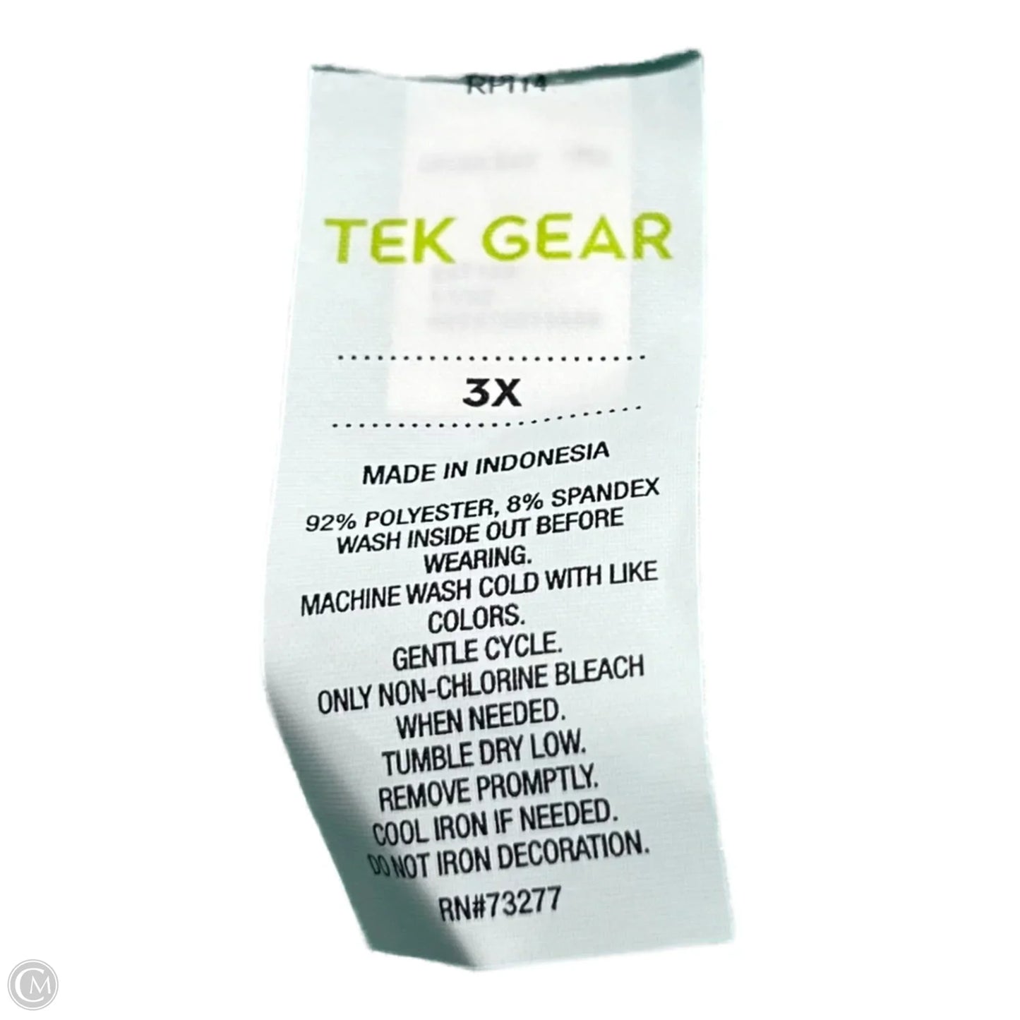 Athletic Shorts By Tek Gear In Blue, Size: 22