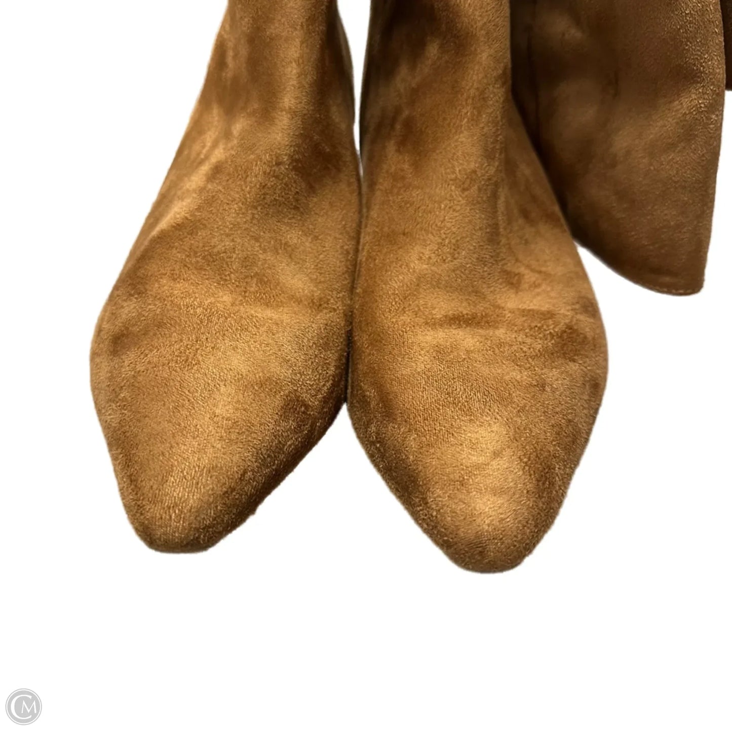 Boots Knee Heels By Universal Thread In Tan, Size: 10