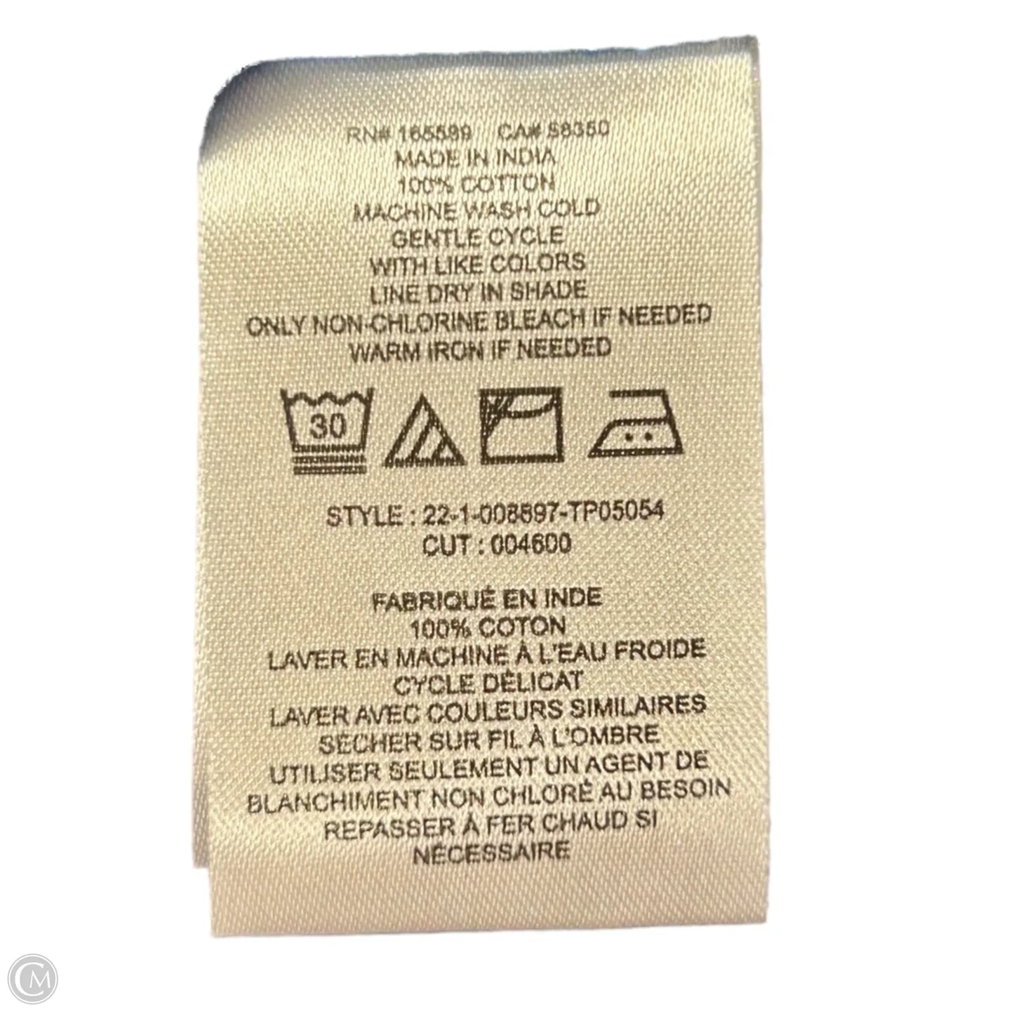 Top Sleeveless By Joie In Blue, Size: L