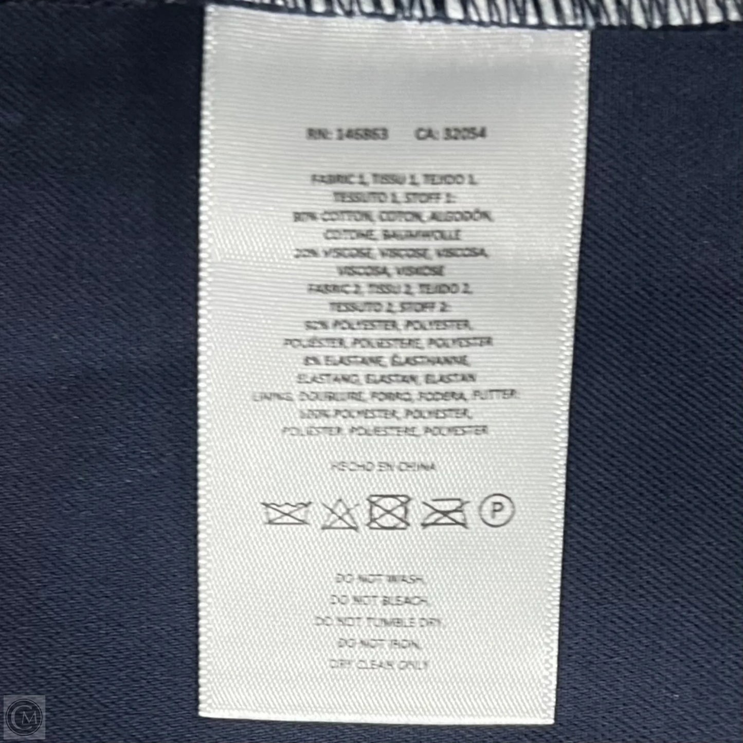 Skirt Midi By Mare Mare In Blue & White, Size: Xs