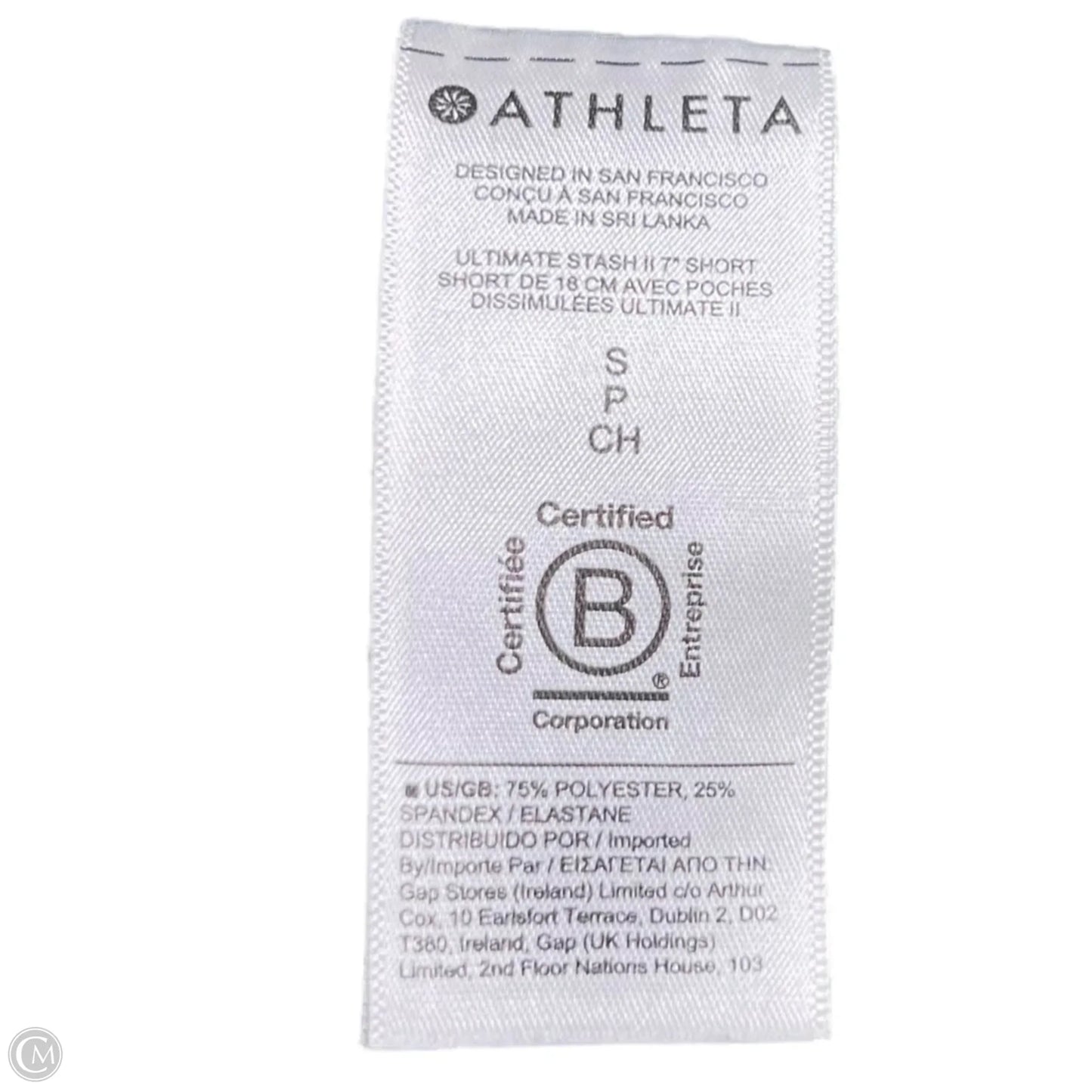 Athletic Shorts By Athleta In Green, Size: S