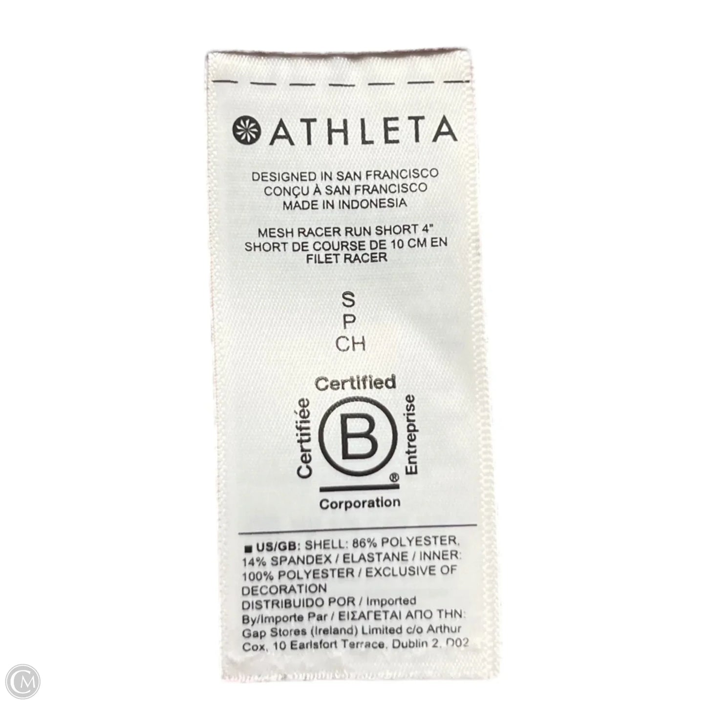 Athletic Shorts By Athleta In Pink, Size: 4