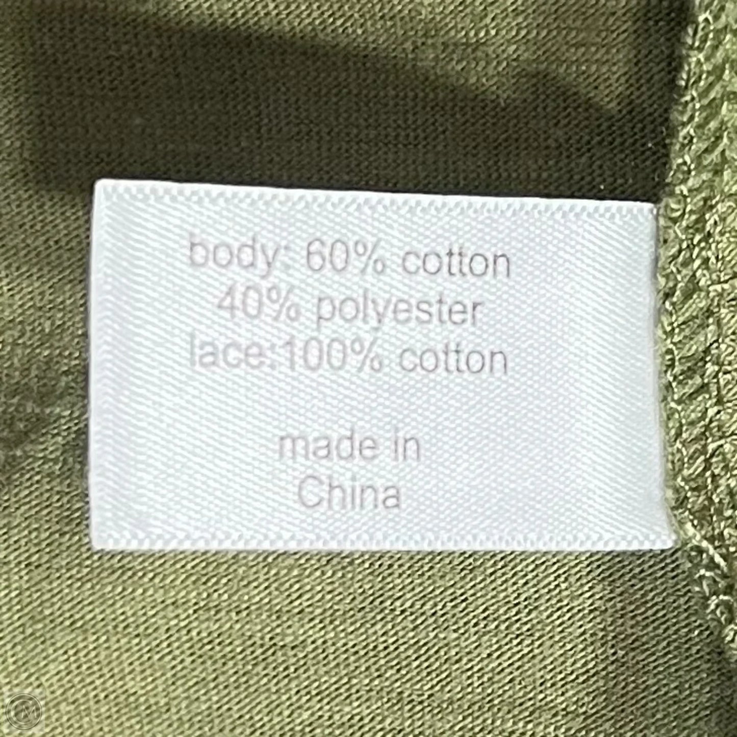 Top Short Sleeve By Lane Bryant In Green, Size: 4x