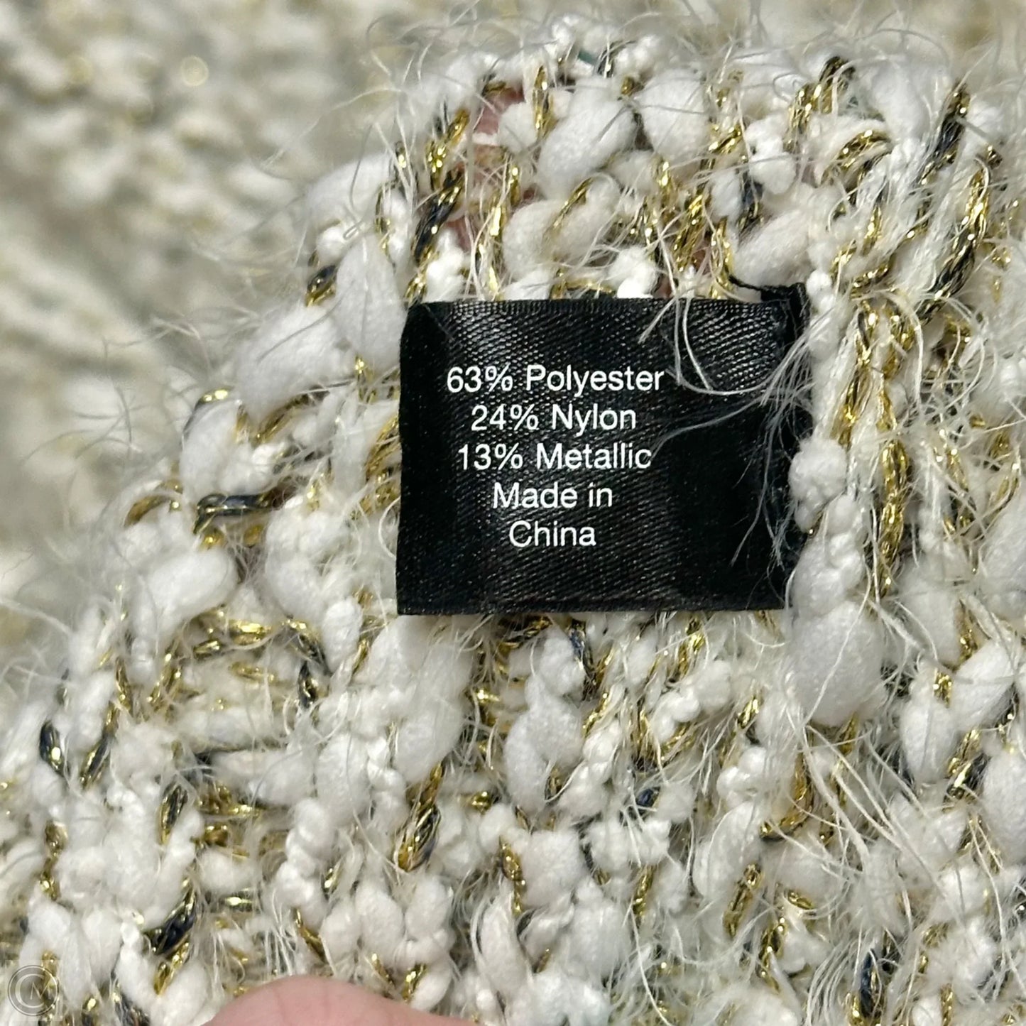 Sweater By Lane Bryant In Cream, Size: 3x