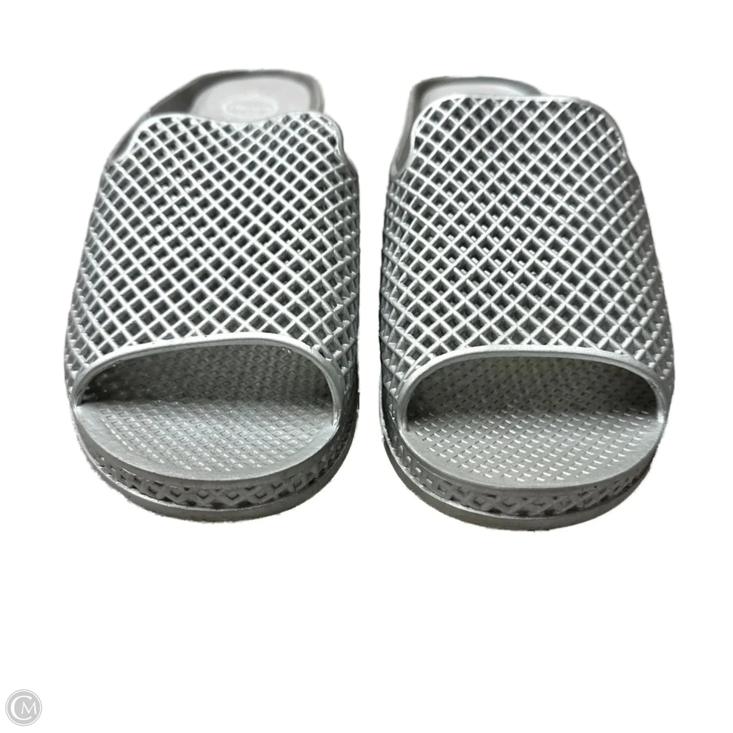 Sandals Heels Platform By Jeffery Campbell In Silver, Size: 10