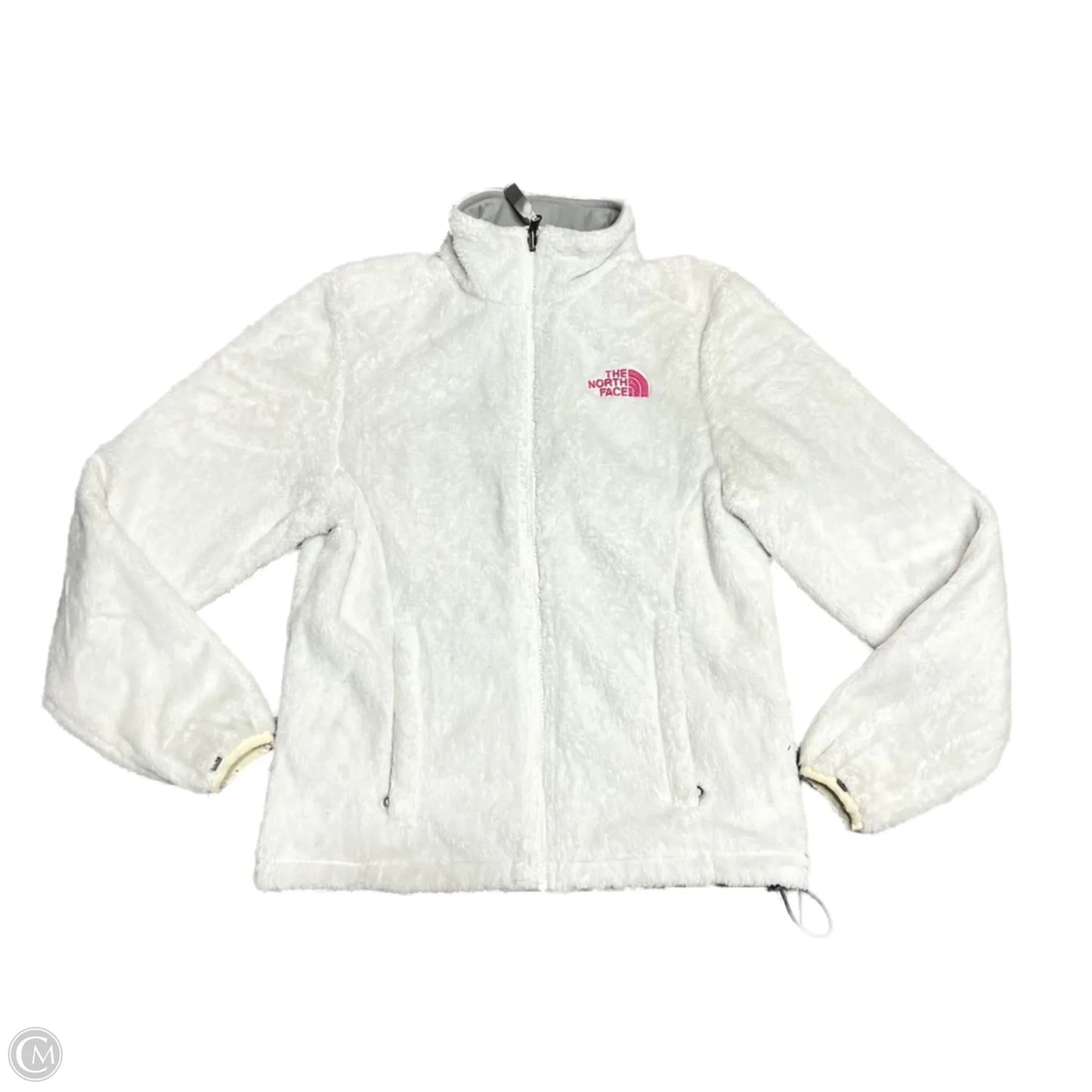 Jacket Faux Fur & Sherpa By The North Face In Pink & White, Size: Xs