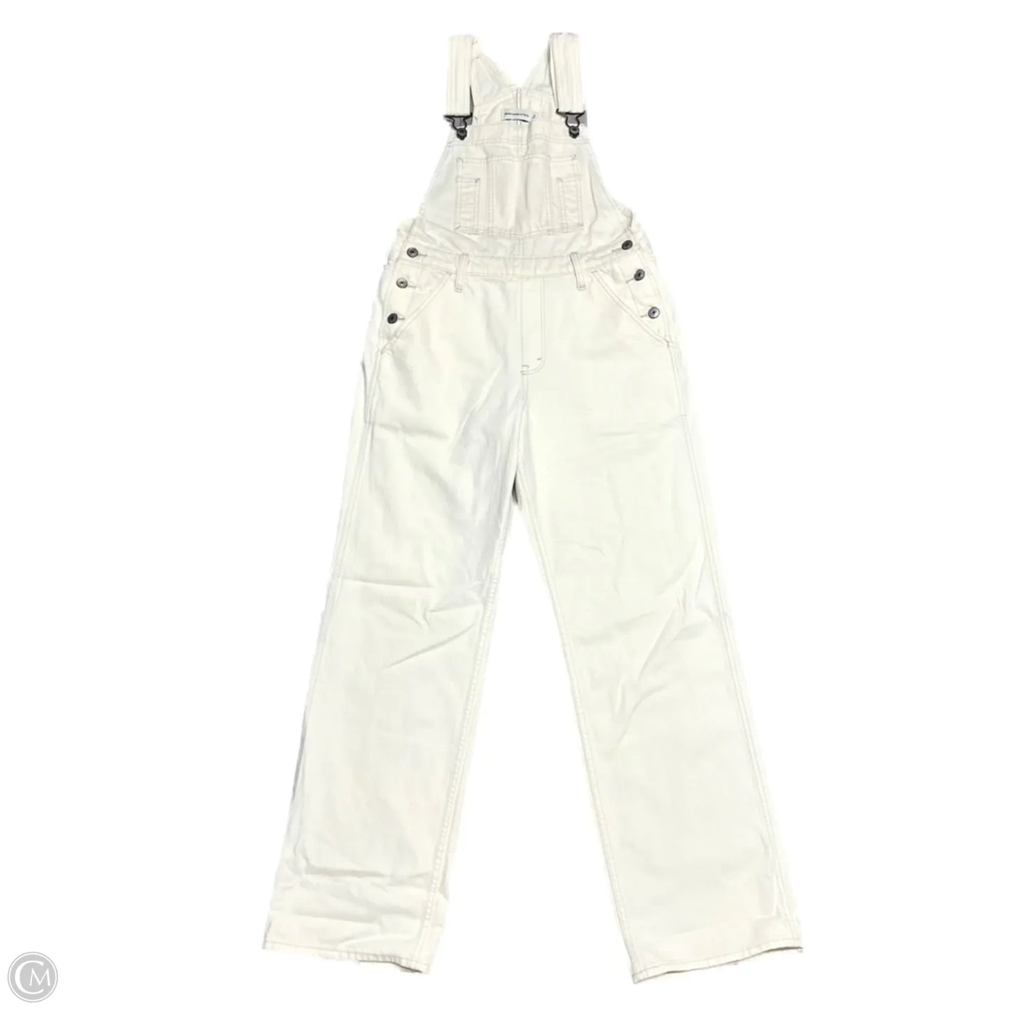 Overalls By Abercrombie And Fitch In Cream, Size: S