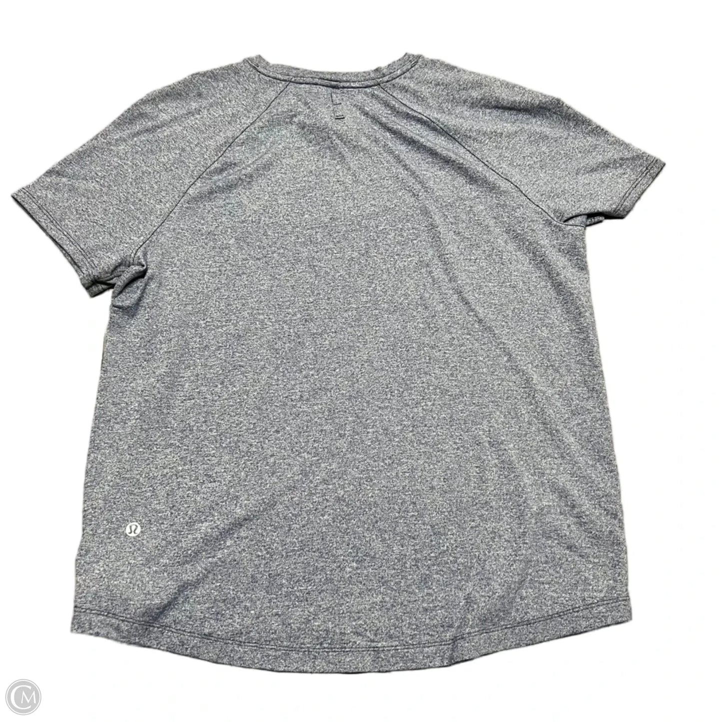 Athletic Top Short Sleeve By Lululemon In Blue, Size: M