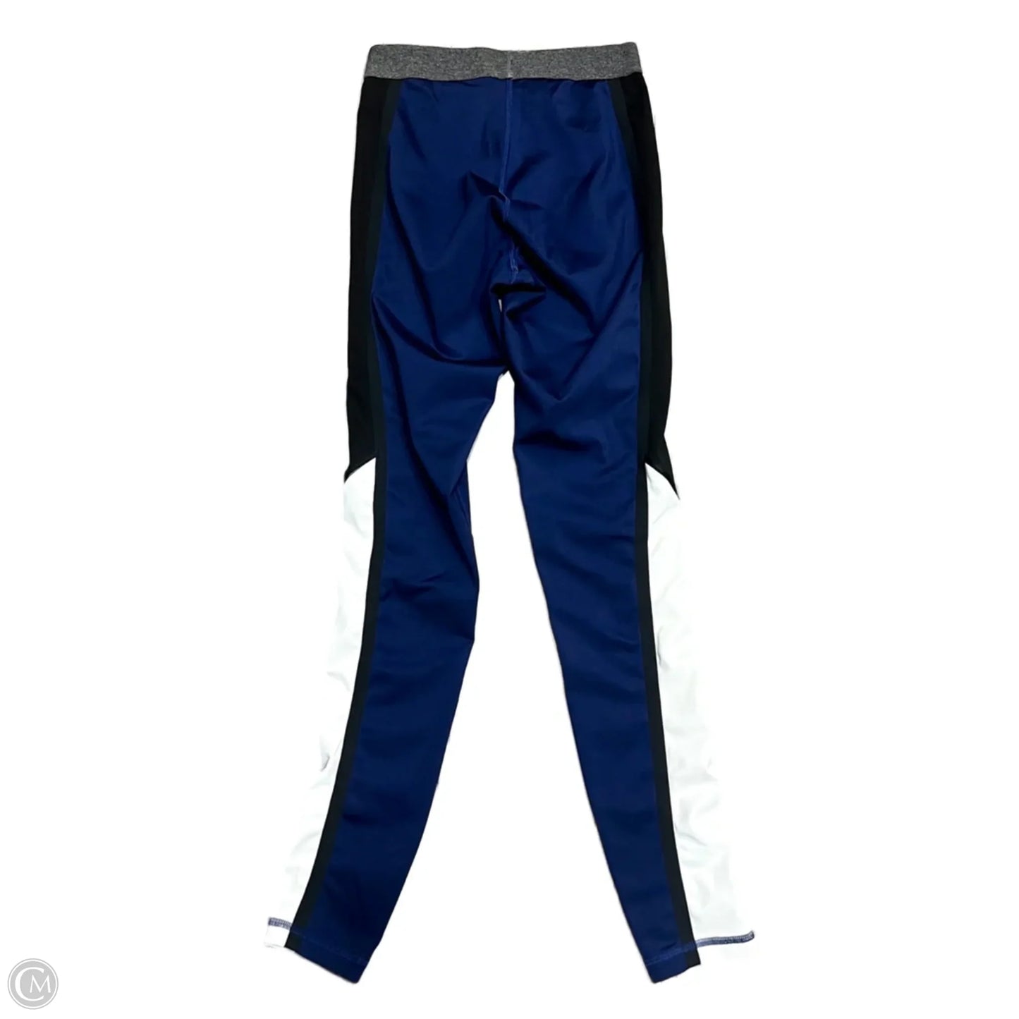 Athletic Leggings By Athleta In Black & Blue, Size: 0