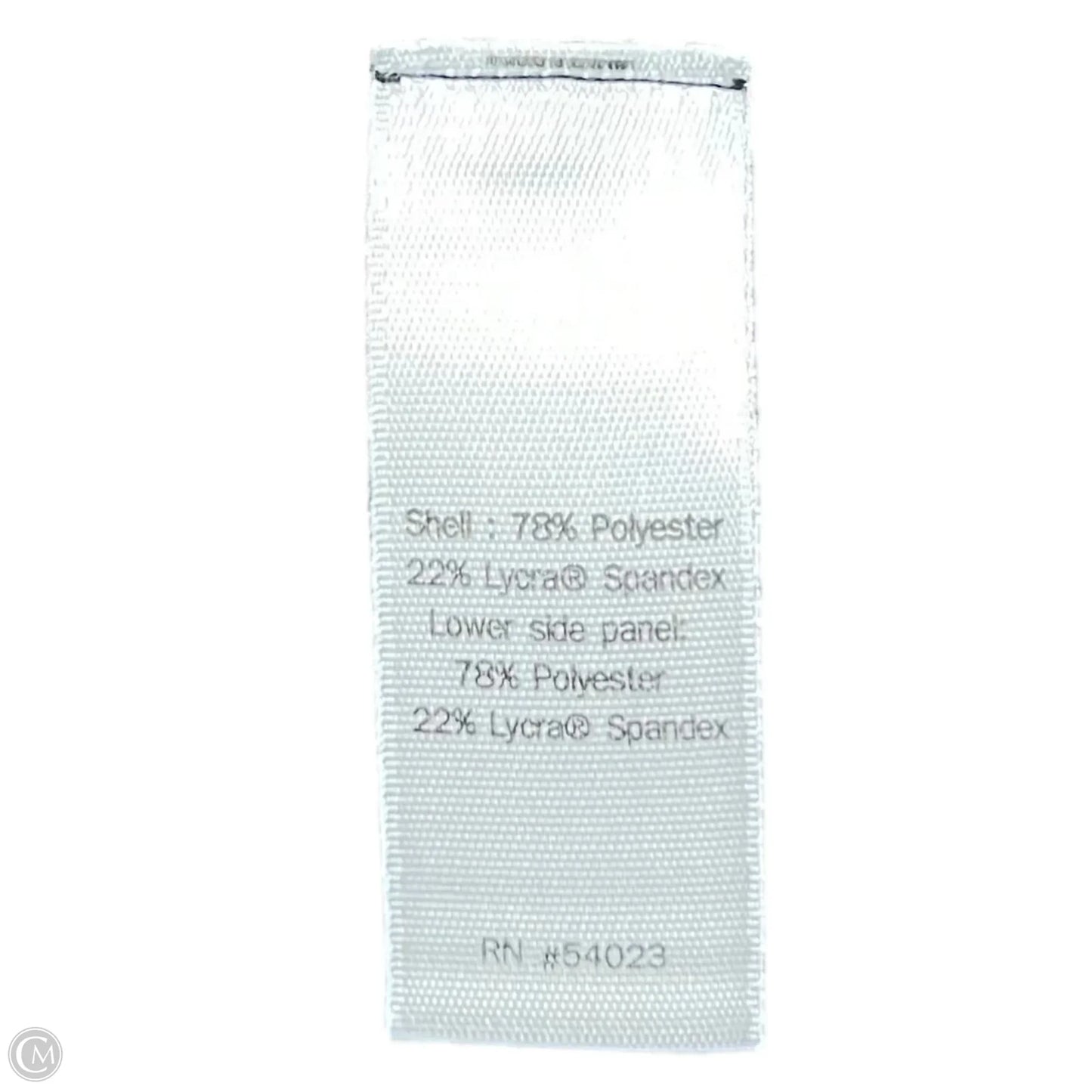 Athletic Leggings By Athleta In Black & Blue, Size: 0