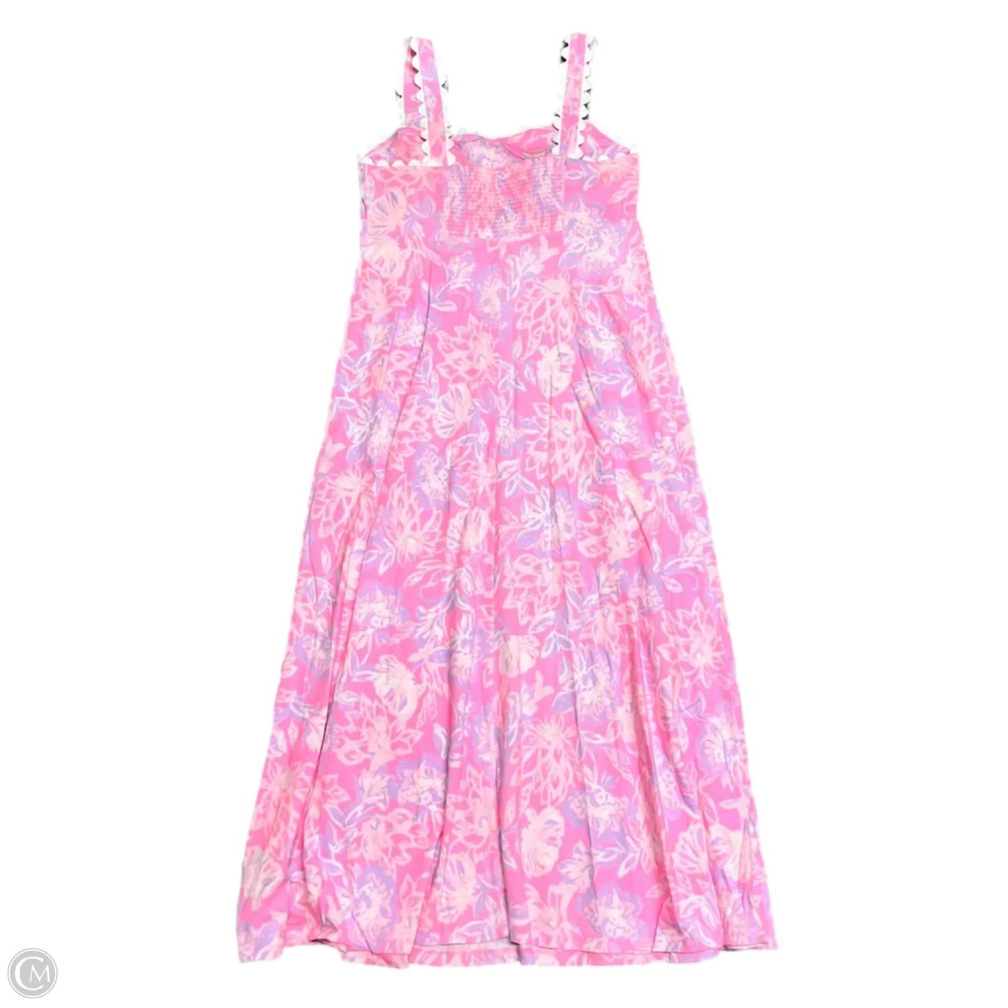 Dress Designer By Lilly Pulitzer In Pink & Purple, Size: M