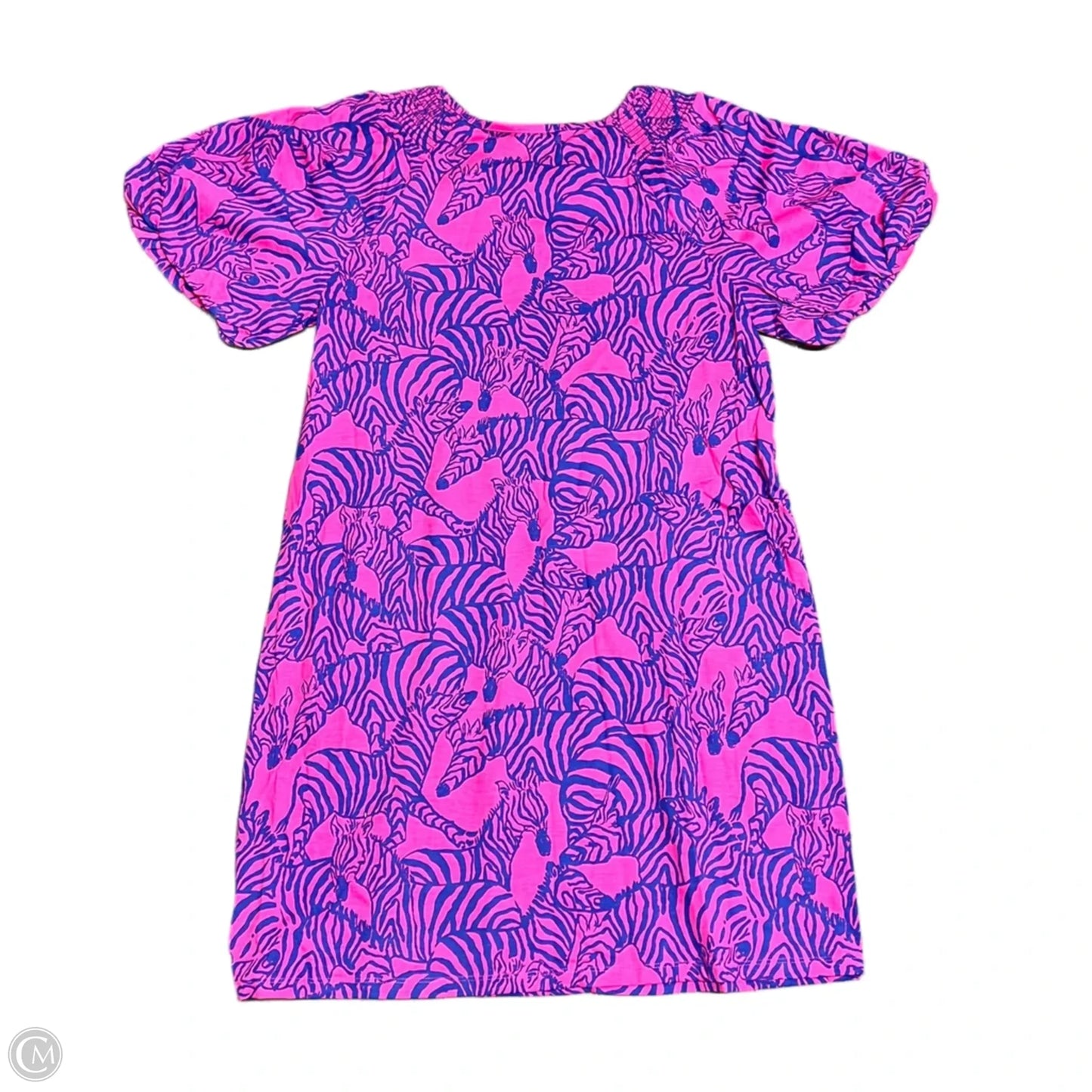 Dress Designer By Lilly Pulitzer In Blue & Pink, Size: L