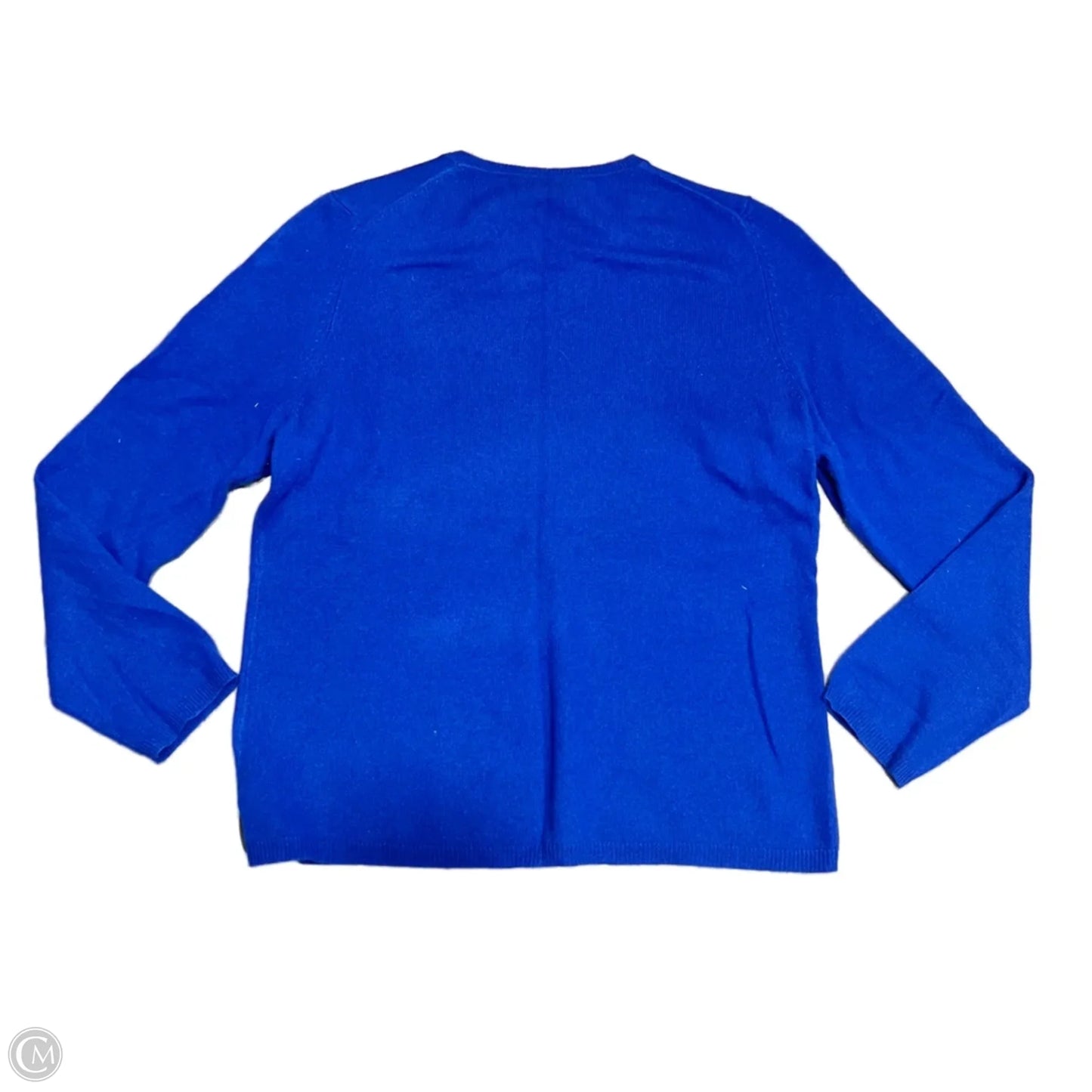 Sweater Cardigan By Apt 9 In Blue, Size: Xl