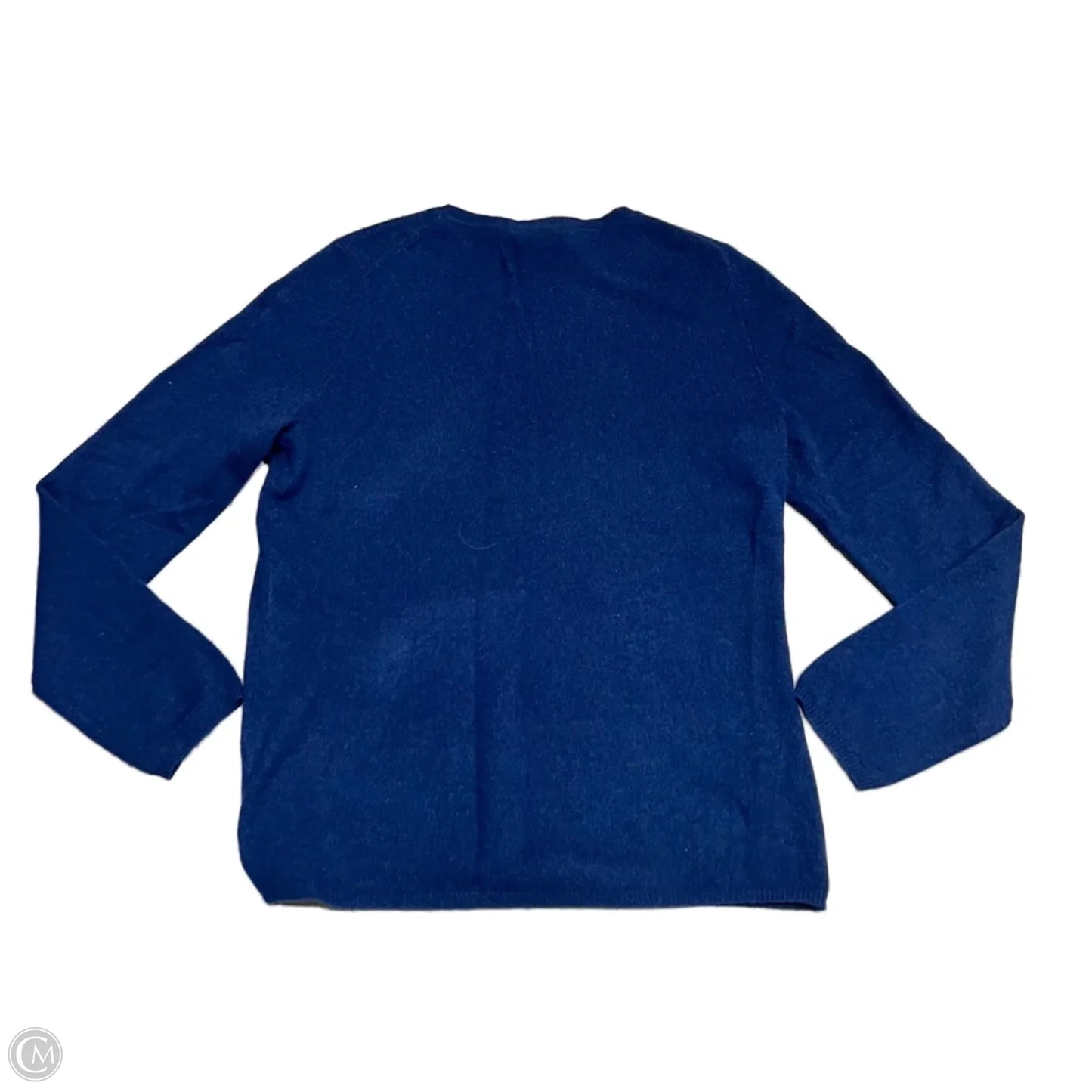 Sweater By Lord And Taylor In Navy, Size: Xl